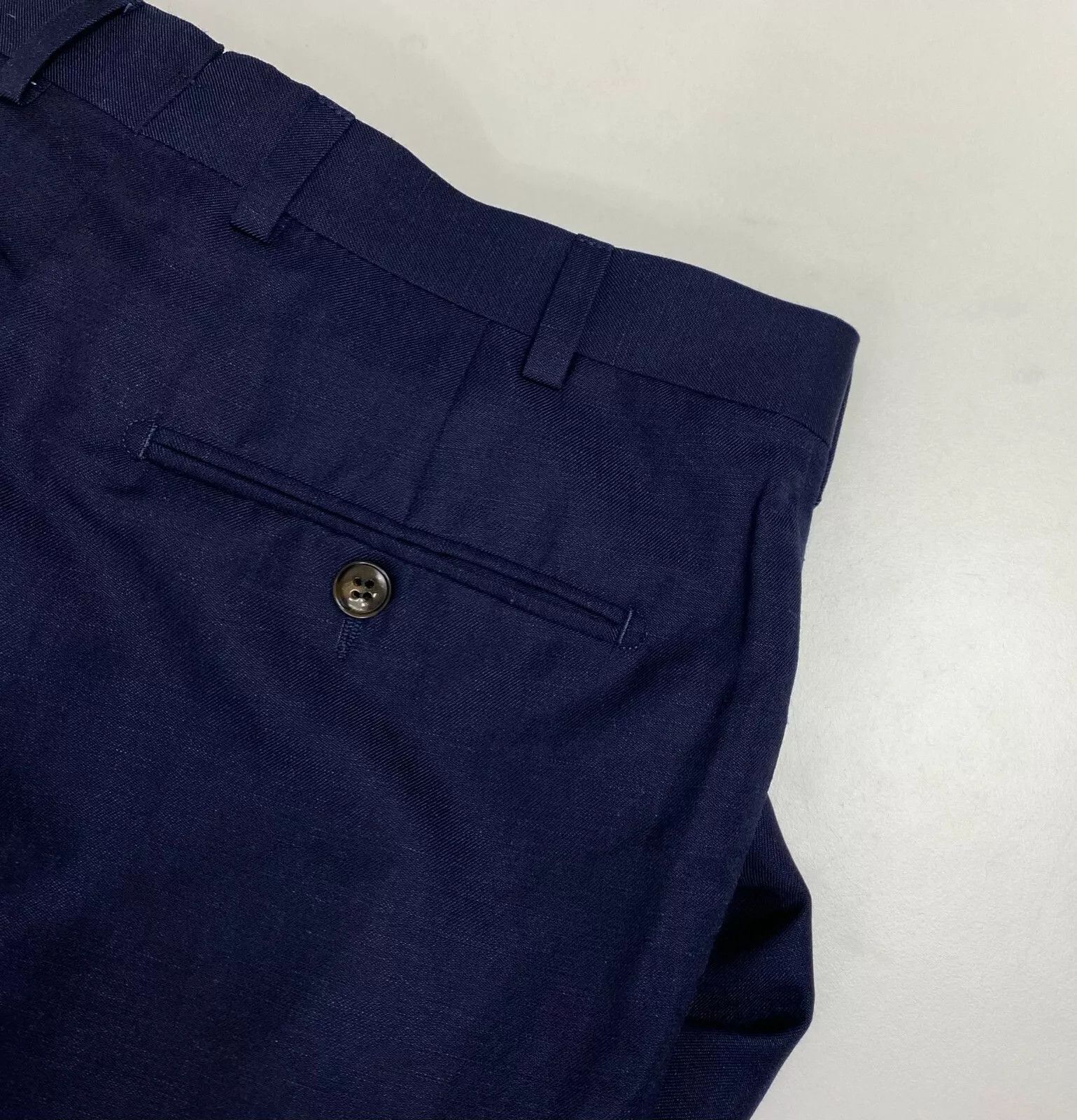 Suitsupply Men Suitsupply Soho Trousers Pants Wool Linen UK/US36 JNJ404 Size 36R - 4 Thumbnail