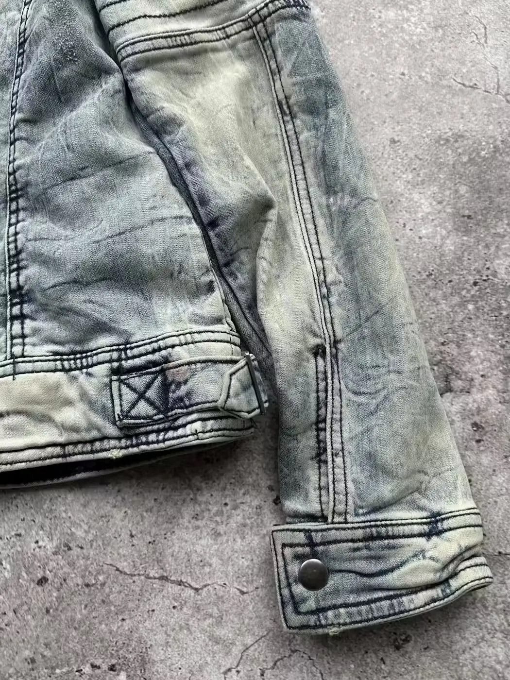 Vintage Vintage Faded Denim Jacket C553(V266) Size M / US 6-8 / IT 42-44 - 9 Thumbnail