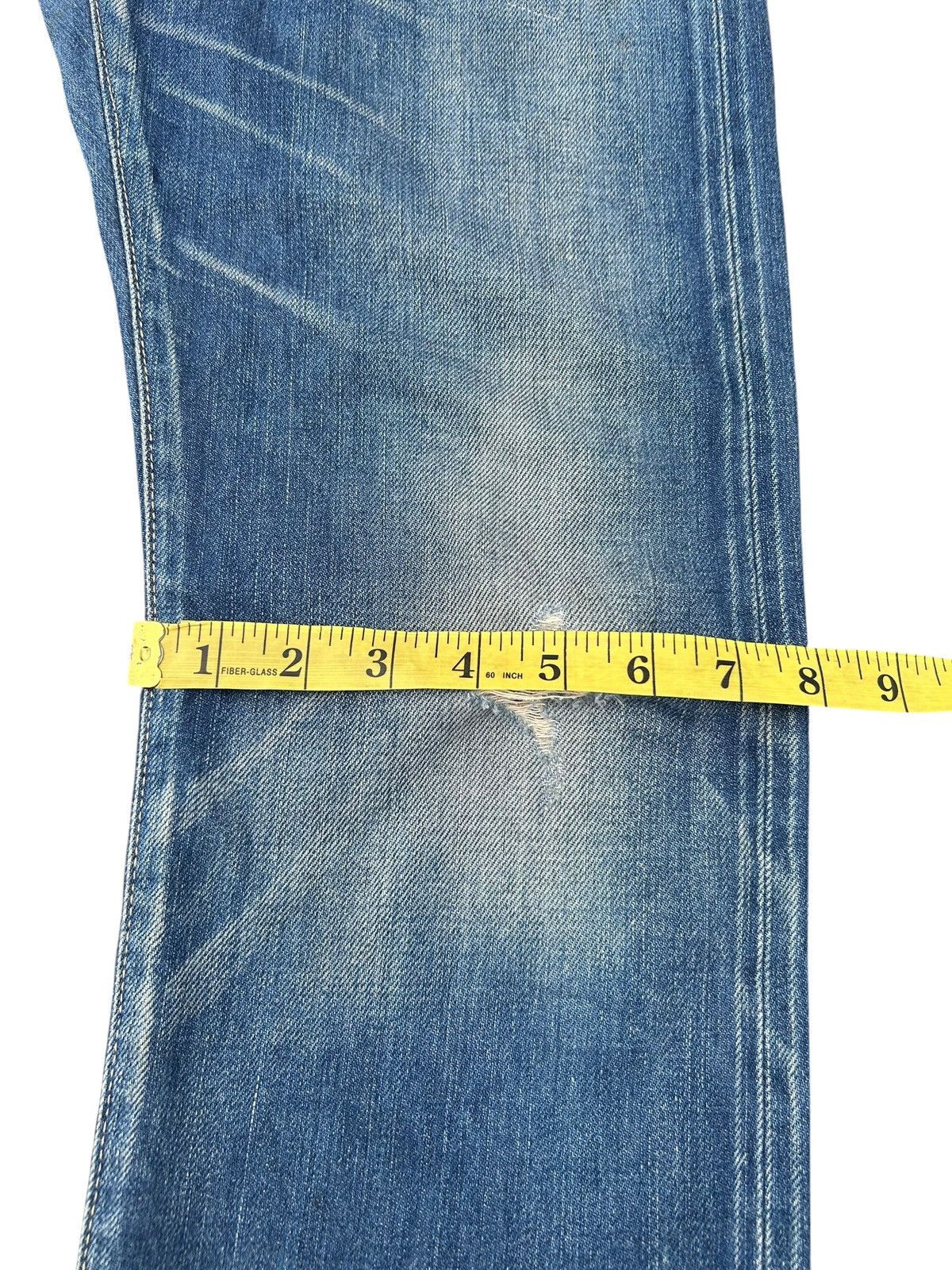 Kapital Vintage Hysteric Glamour Selvedge Distressed Denim Jeans Size US 31 - 25 Thumbnail