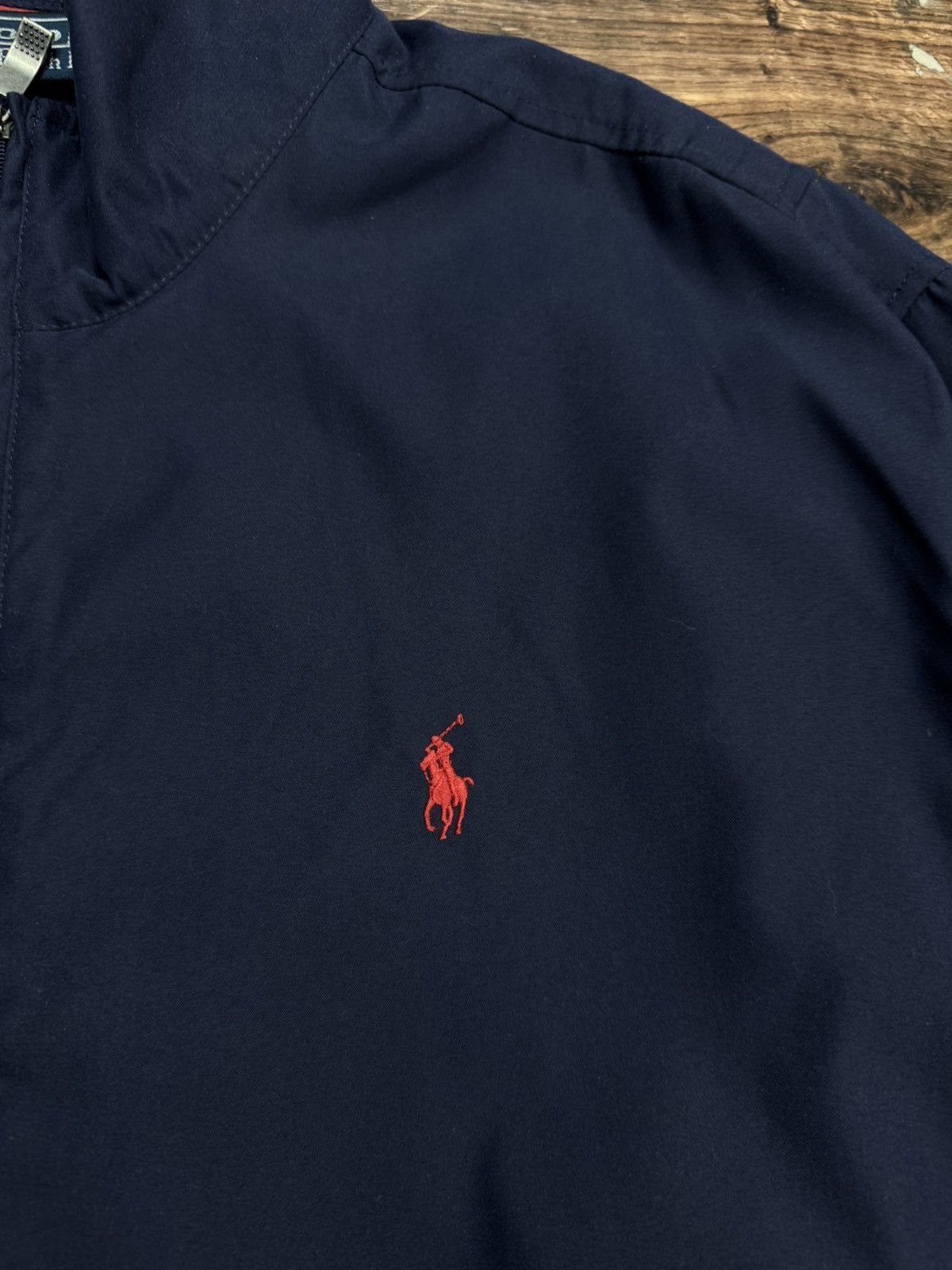 Polo Ralph Lauren × Ralph Lauren Polo Ralph Lauren Vintage Baggy Nylon Anorak Track Jacket Size US L / EU 52-54 / 3 - 4 Thumbnail