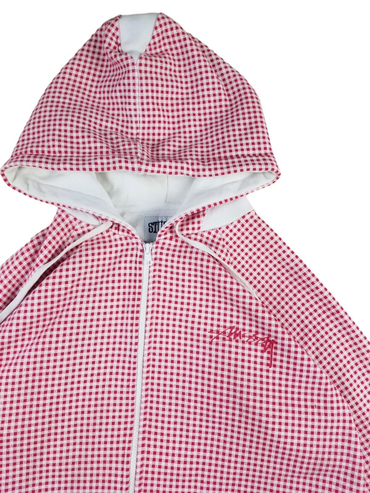 Stussy × Vintage Vintage Stussy Hoodie Polka Size US L / EU 52-54 / 3 - 3 Thumbnail