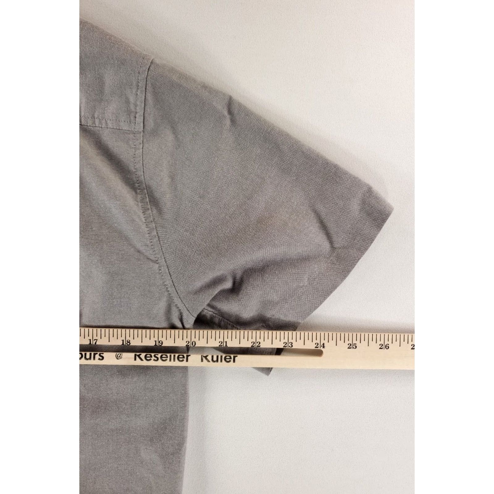 Roark Roark Shirt Button Up Short Sleeve Classic Fit Gray Mens M Size US M / EU 48-50 / 2 - 5 Thumbnail