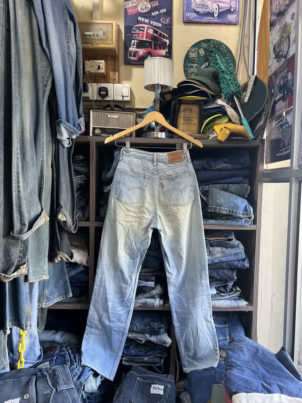 Levi's 🔥Vintage Levis W515 Denim Size 25" / US 0 / IT 36 - 3 Thumbnail