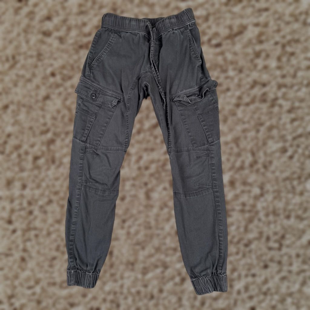 Ring Of Fire Ring Of Fire Pants Womens Small Gray Jogger Cargo Cotton 28x28 Regular Stretch Pockets Casual 90s Womens Ring Of Fire Pants Size 28" / US 6 / IT 42 - 1 Thumbnail