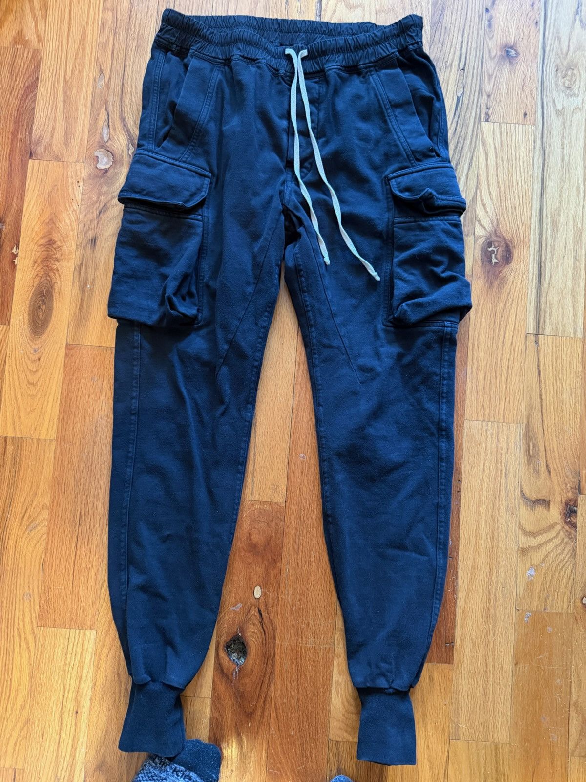 Rick Owens Drkshdw Rick Owens Darkshadow Mastodon Cargo Joggers Size US 30 / EU 46 - 1 Thumbnail