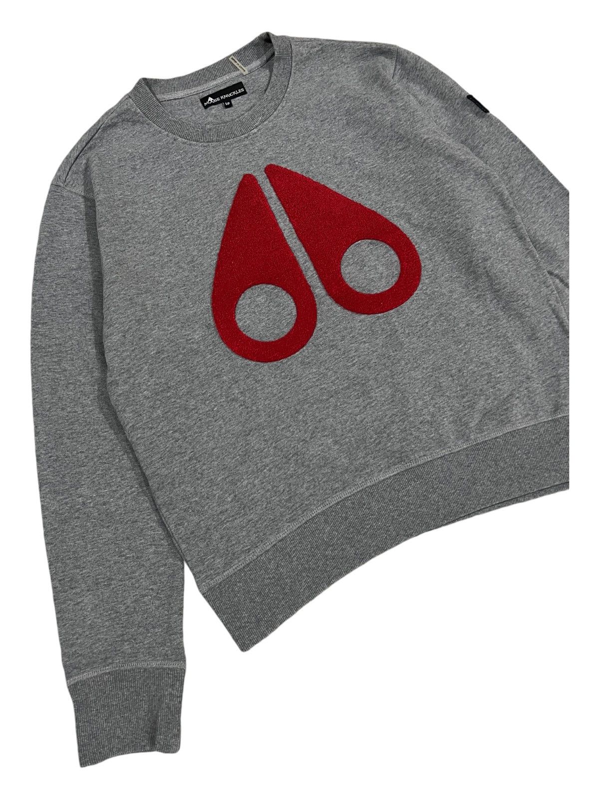 Moose Knuckles Moose Knuckle Moose Big Logo Crewneck Sweatshirt Sweater Size US S / EU 44-46 / 1 - 4 Thumbnail