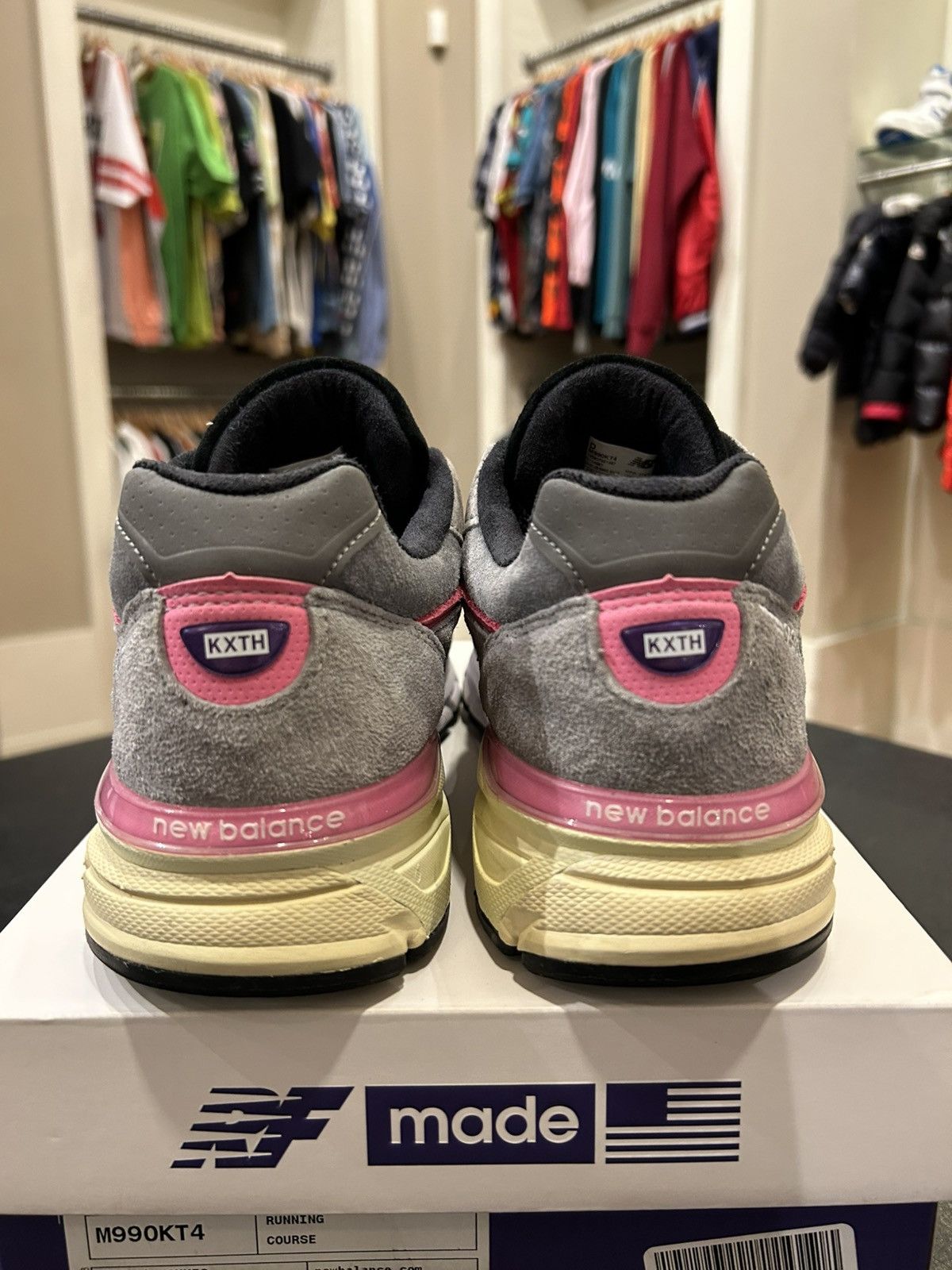 New Balance New Balance 990v4 Kith United Arrows & Sons Size US 10.5 / EU 43-44 - 3 Thumbnail