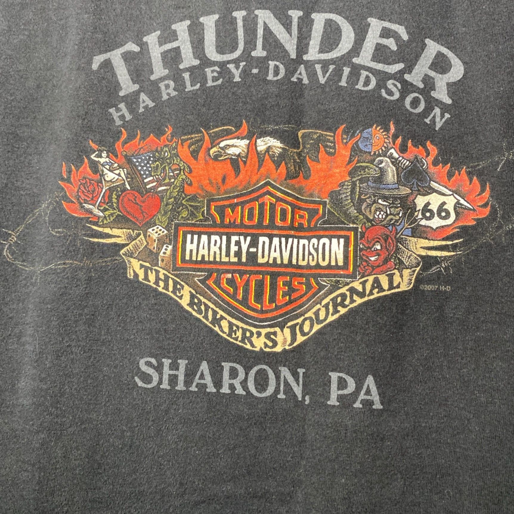 Harley Davidson VINTAGE Harley-Davidson Jester T Shirt Sleeveless XL Black 90s Biker Motorcycle Mens Shirt Size US XL / EU 56 / 4 - 7 Thumbnail