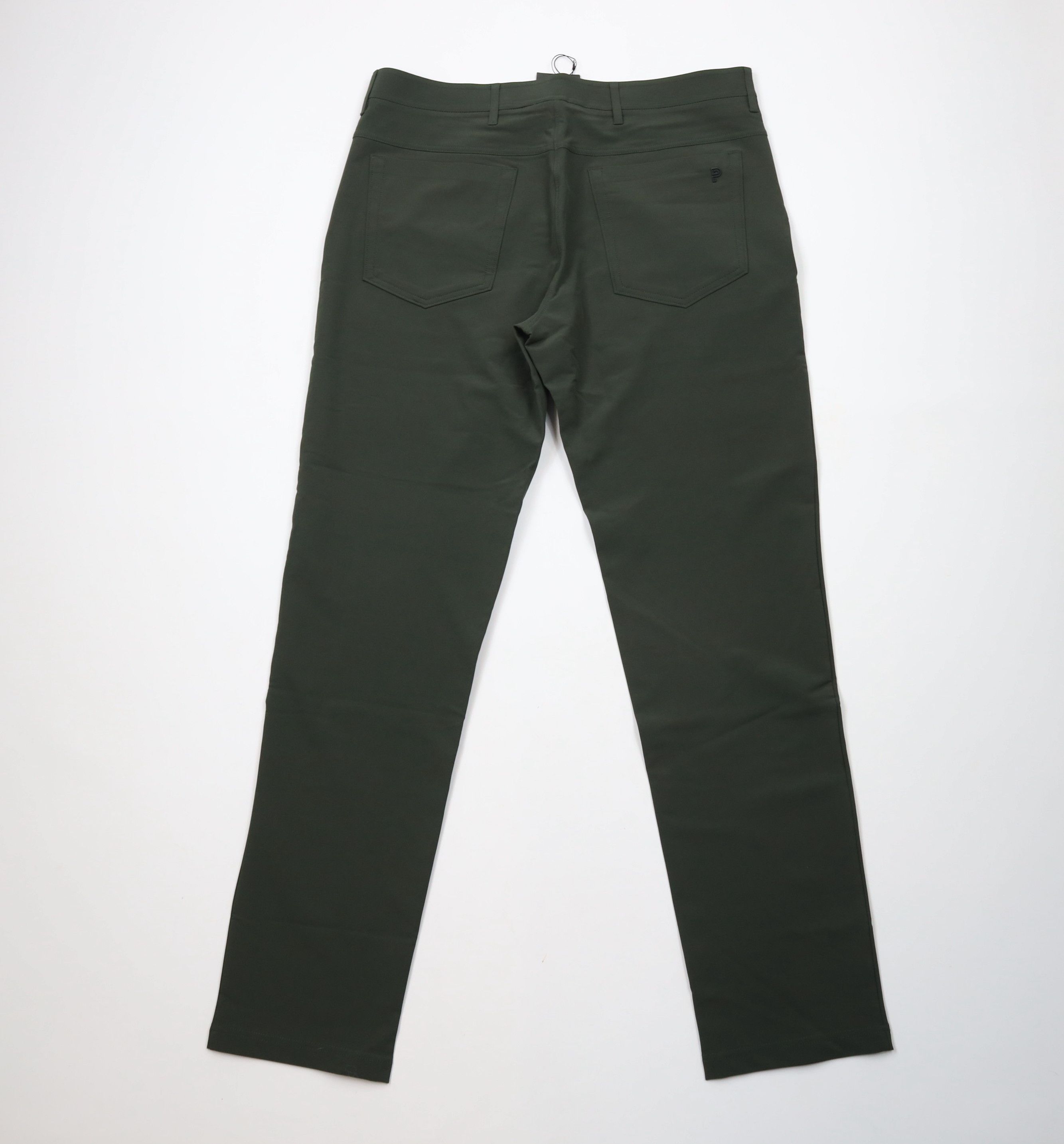 Public Rec × Vintage New Public Rec Workday Straight Leg Stretch Pants Dark Olive Size US 34 / EU 50 - 9 Thumbnail