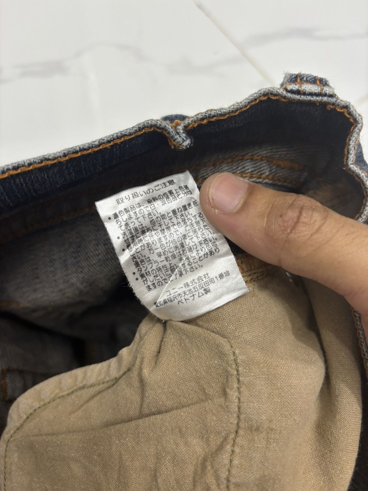 Kapital Vintage Japanese Boro Sashiko Destroyed Denim Jeans Size US 28 / EU 44 - 10 Thumbnail