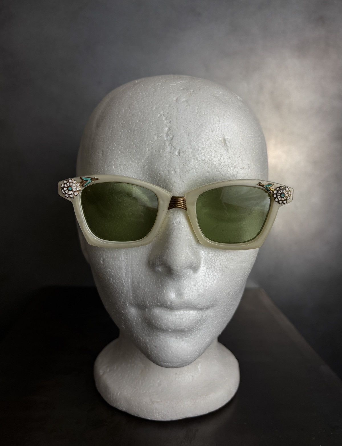 Other × Vintage 1950s Sunglasses True Vintage Jewelled Western Turanette MCM Size ONE SIZE - 20 Thumbnail