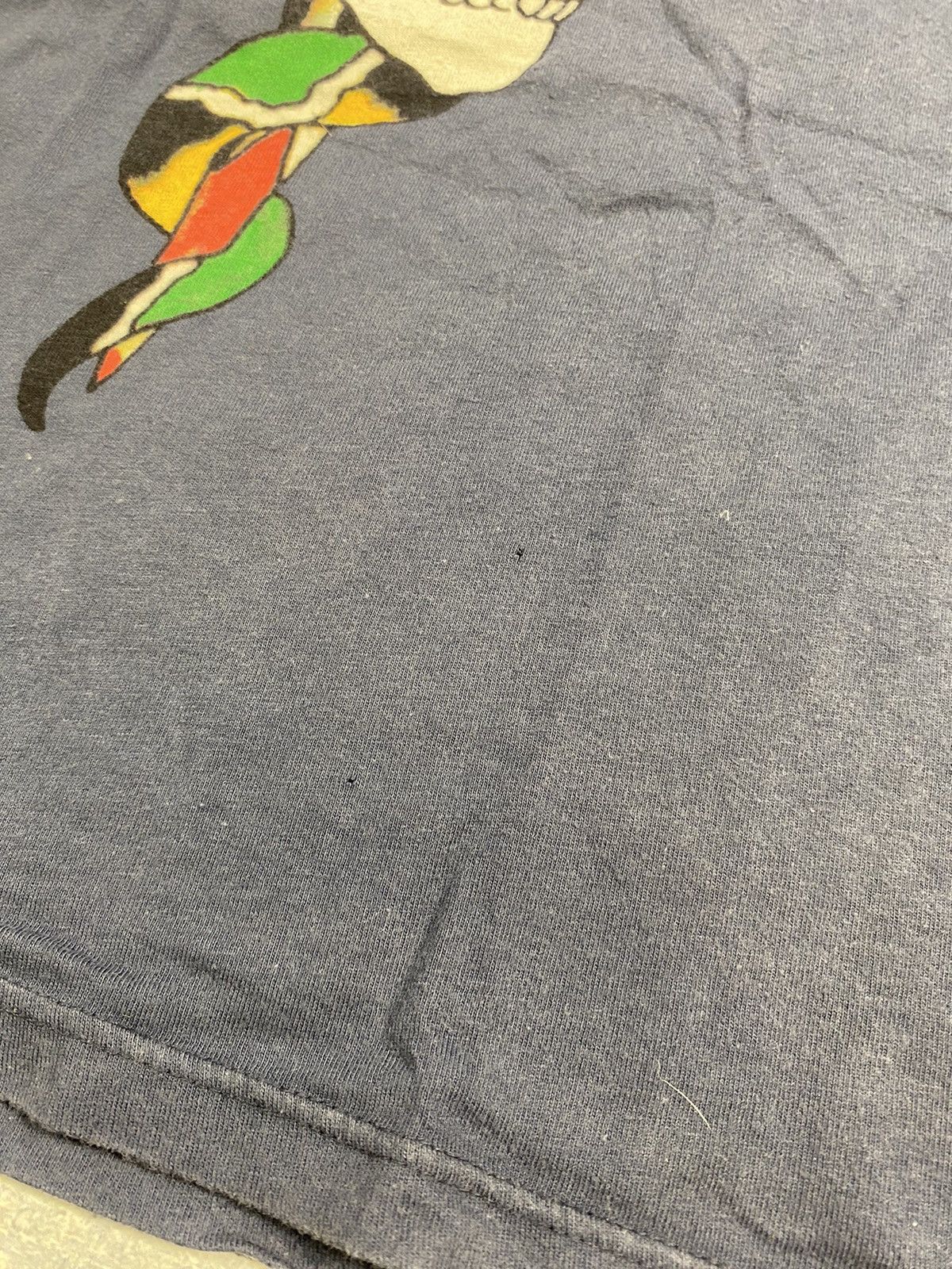 Ed Hardy Ed Hardy Men’s Blue T-Shirt With Big Logo Size Medium Size US M / EU 48-50 / 2 - 10 Thumbnail