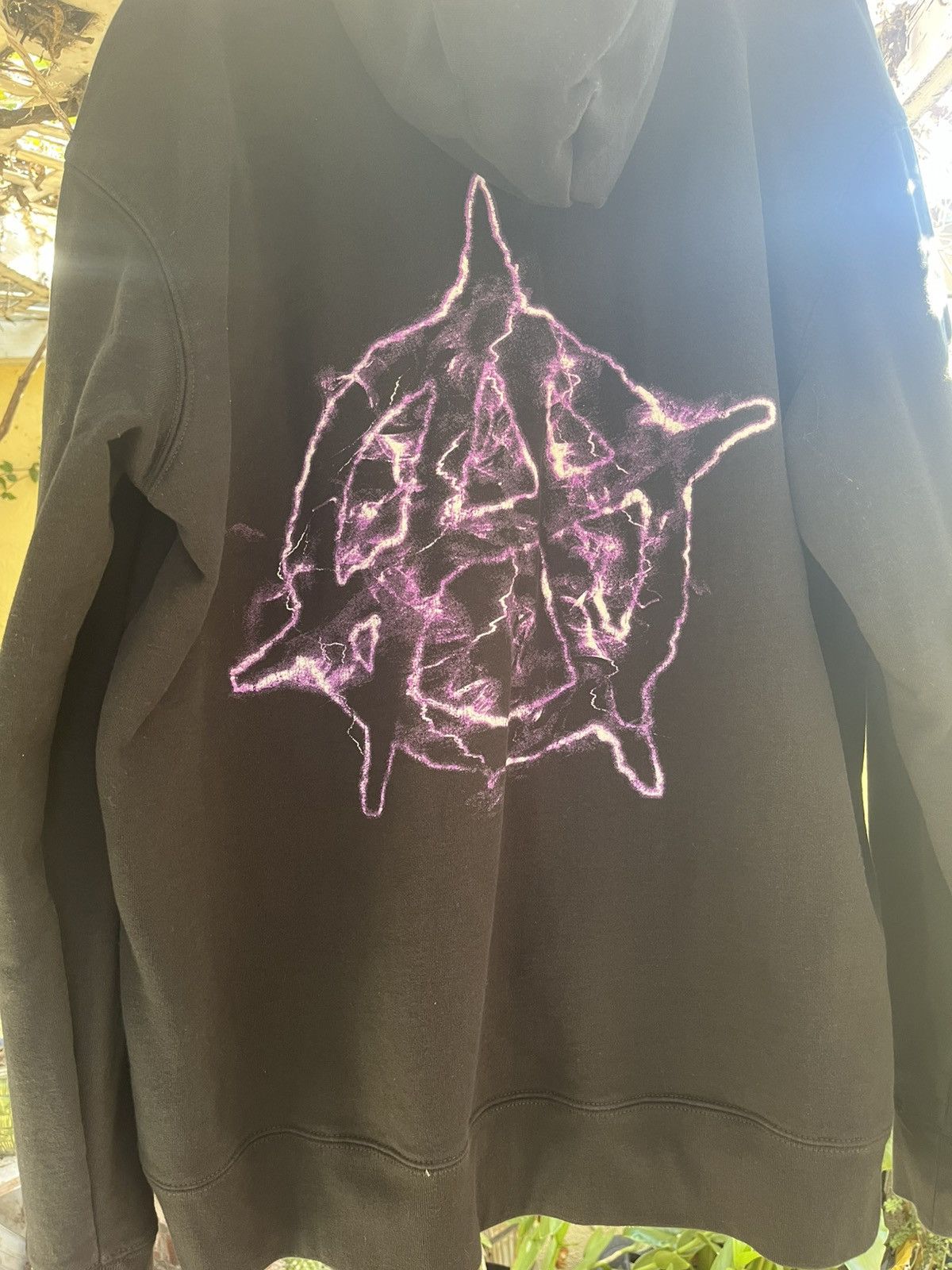 Revenge Revenge Purple Lightning Anarchy Hoodie Size US XL / EU 56 / 4 - 4 Thumbnail