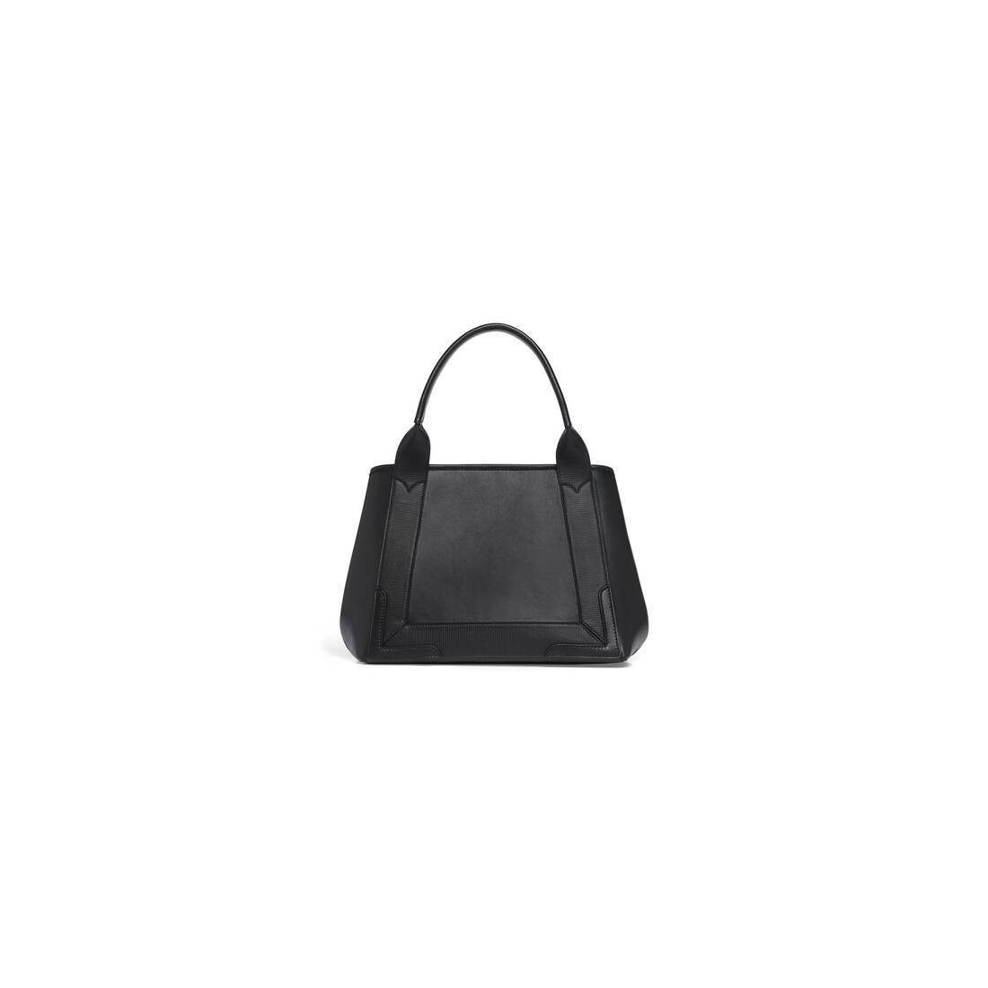 Balenciaga o1mt1gz0125 Size: OS / Navy Small Cabas Bag in Black Size ONE SIZE - 3 Thumbnail