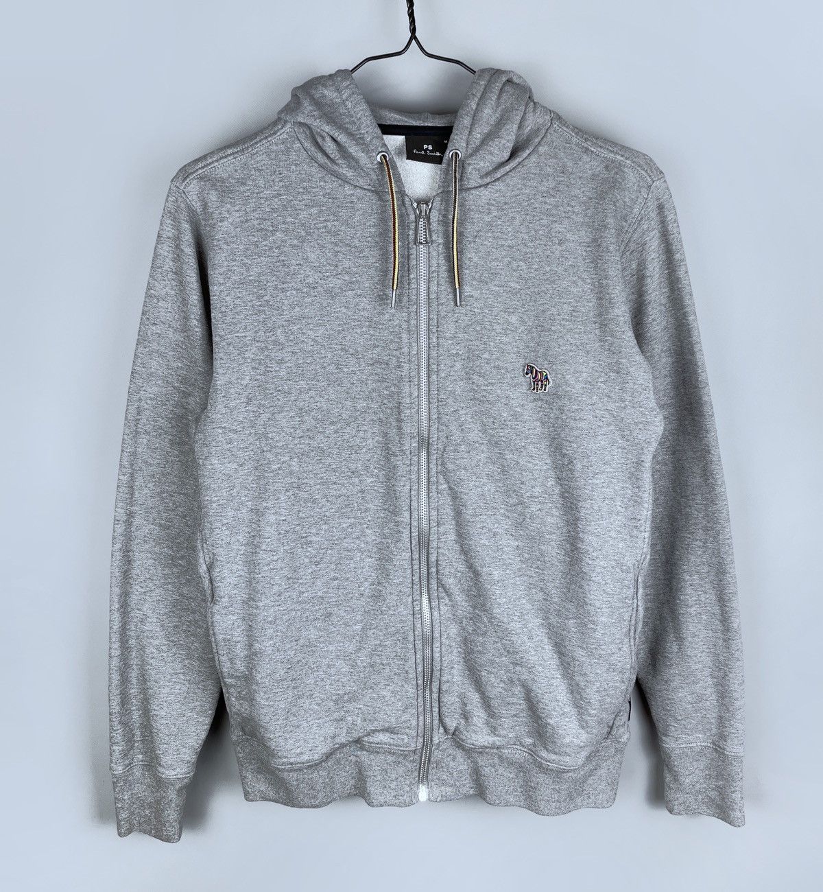 Paul Smith Men's Paul Smith Zebra Basic Full Zip Pockets Hoodie Size M Size US M / EU 48-50 / 2 - 2 Thumbnail