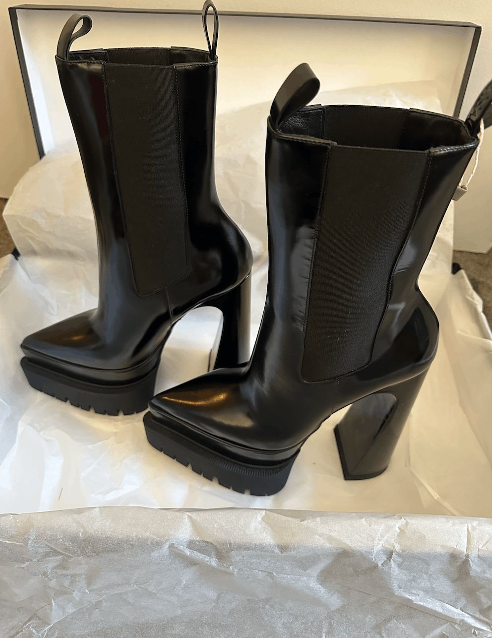 Versace Aevitas Platform Boots Size US 7.5 / IT 37.5 - 6 Thumbnail