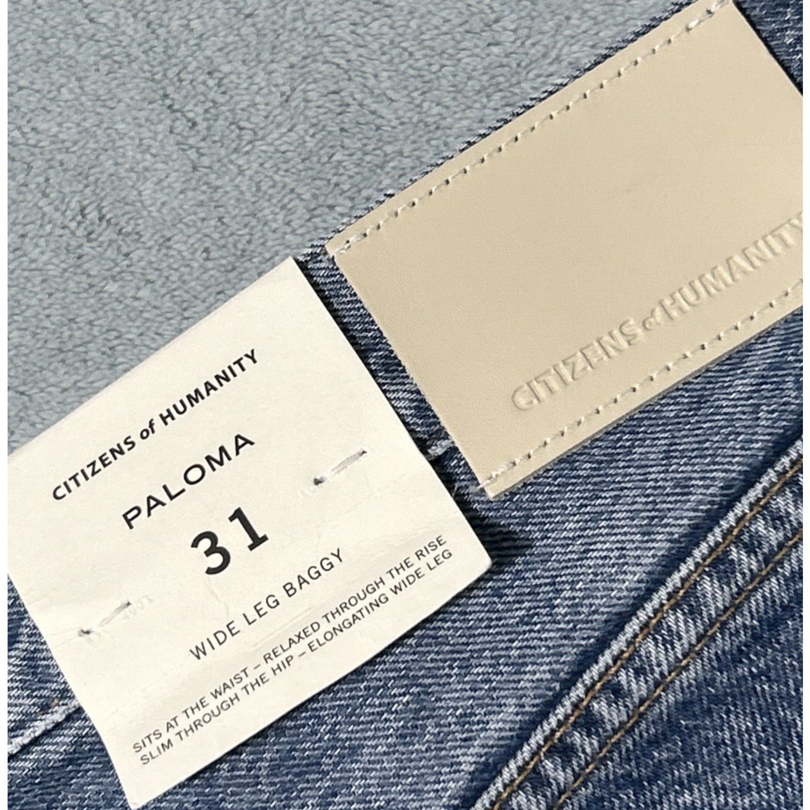 Citizens Of Humanity Citizens of Humanity Paloma Beyond Baggy Jeans 36x32 Palazzo Size 36" / US 14 / IT 50 - 4 Thumbnail