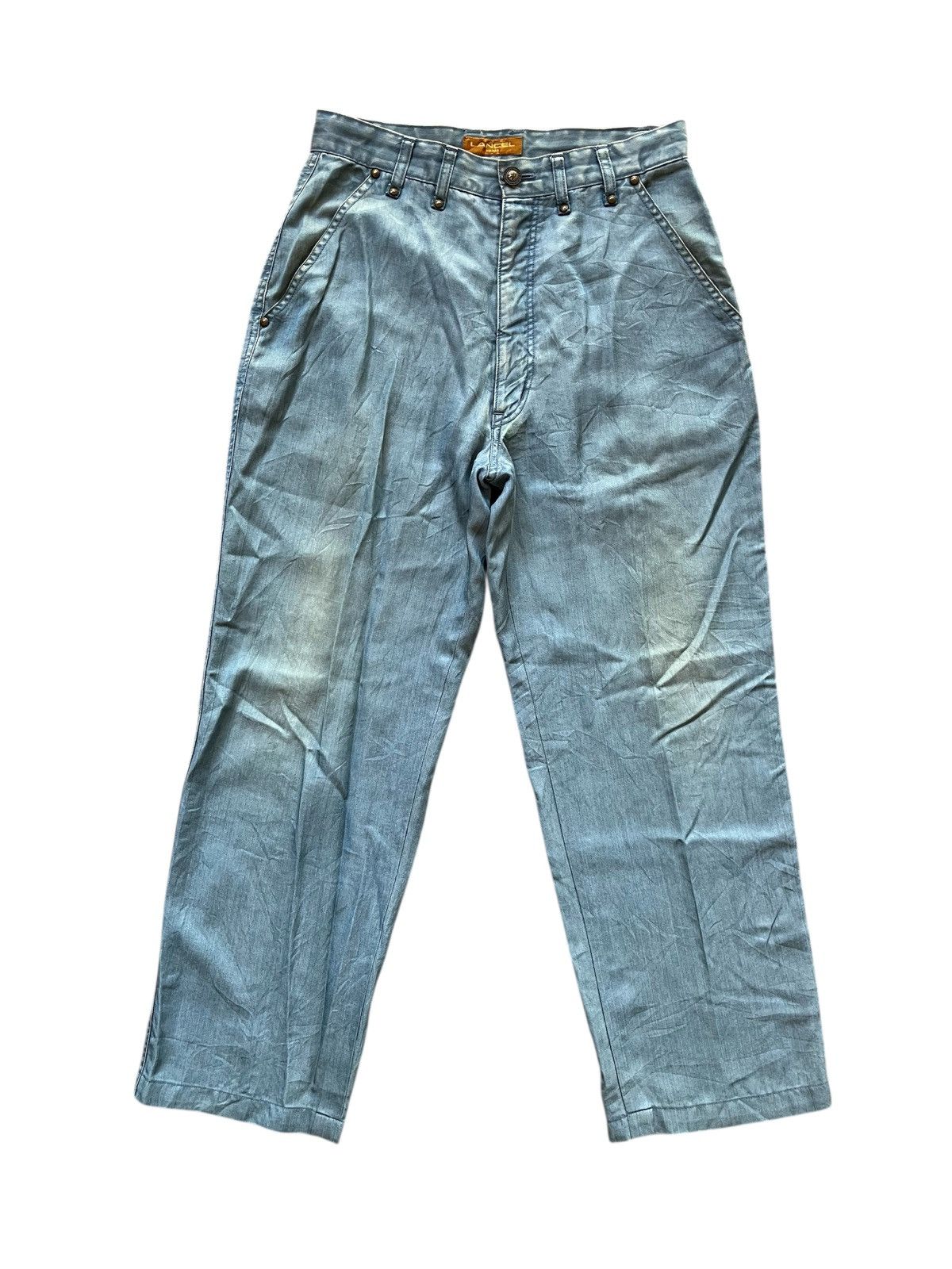 Lancel Vintage Lancel Embroidered Jeans Size 30" / US 8 / IT 44 - 2 Thumbnail