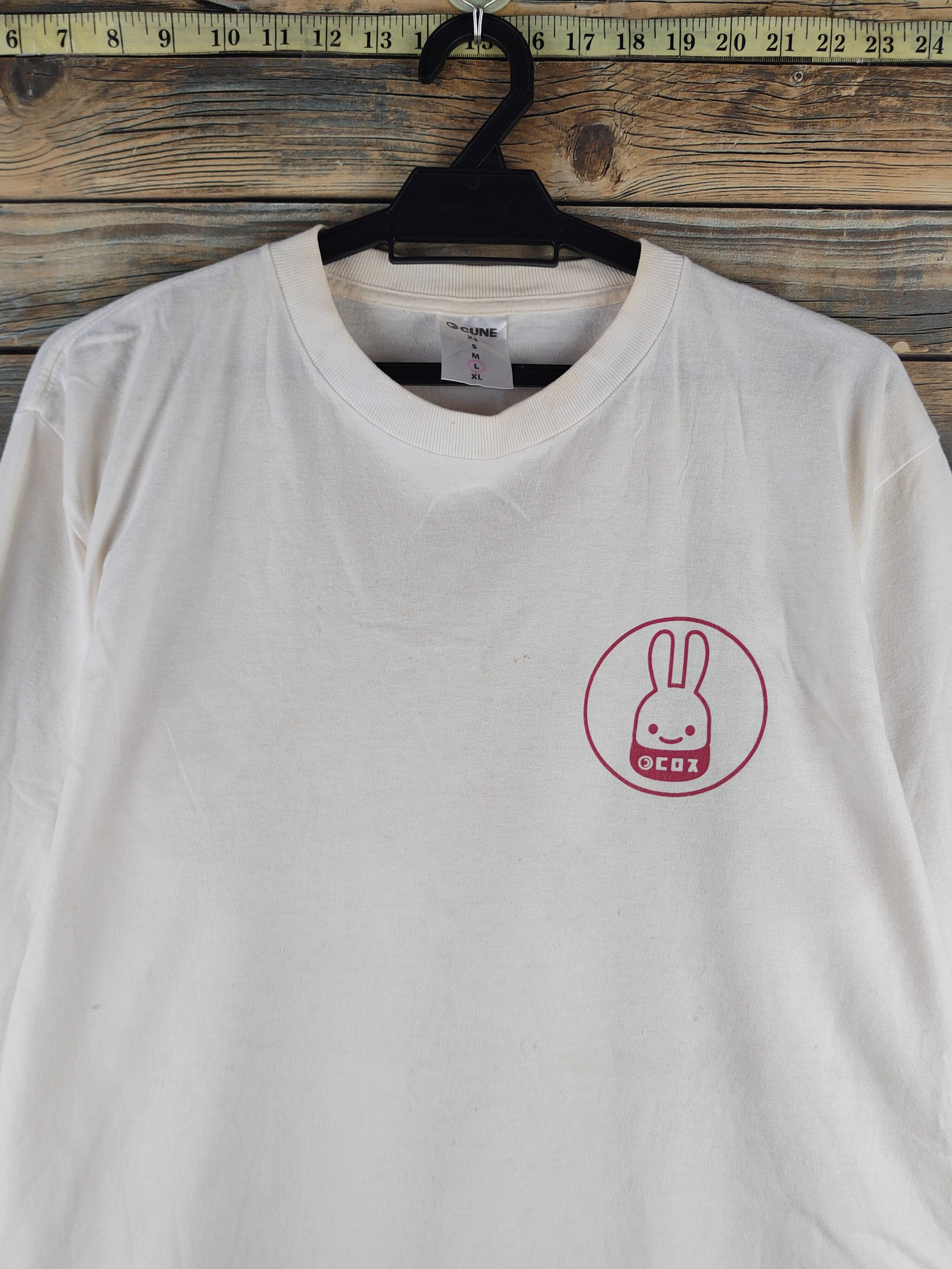 Japanese Brand Cune japan White Long Sleeve T-shirts #S2881 Size US L / EU 52-54 / 3 - 2 Thumbnail
