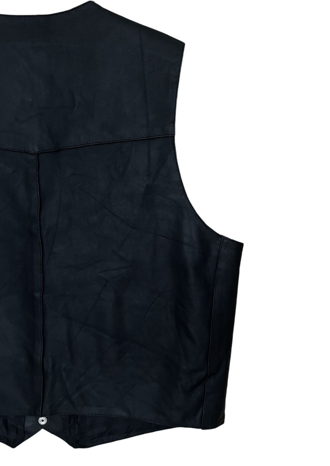 Vintage Vintage Brand Guide Gear Leather Vest 1970s Size US XL / EU 56 / 4 - 8 Thumbnail