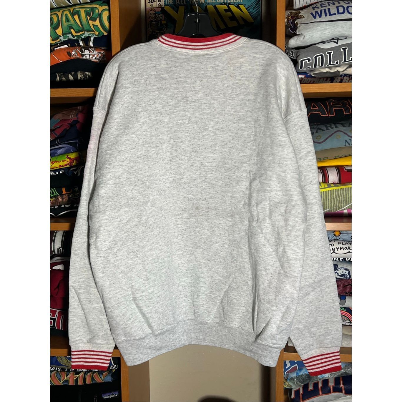 Vintage Vintage 90s RARE Wisconsin Badgers University Sweater Size US XL / EU 56 / 4 - 4 Thumbnail