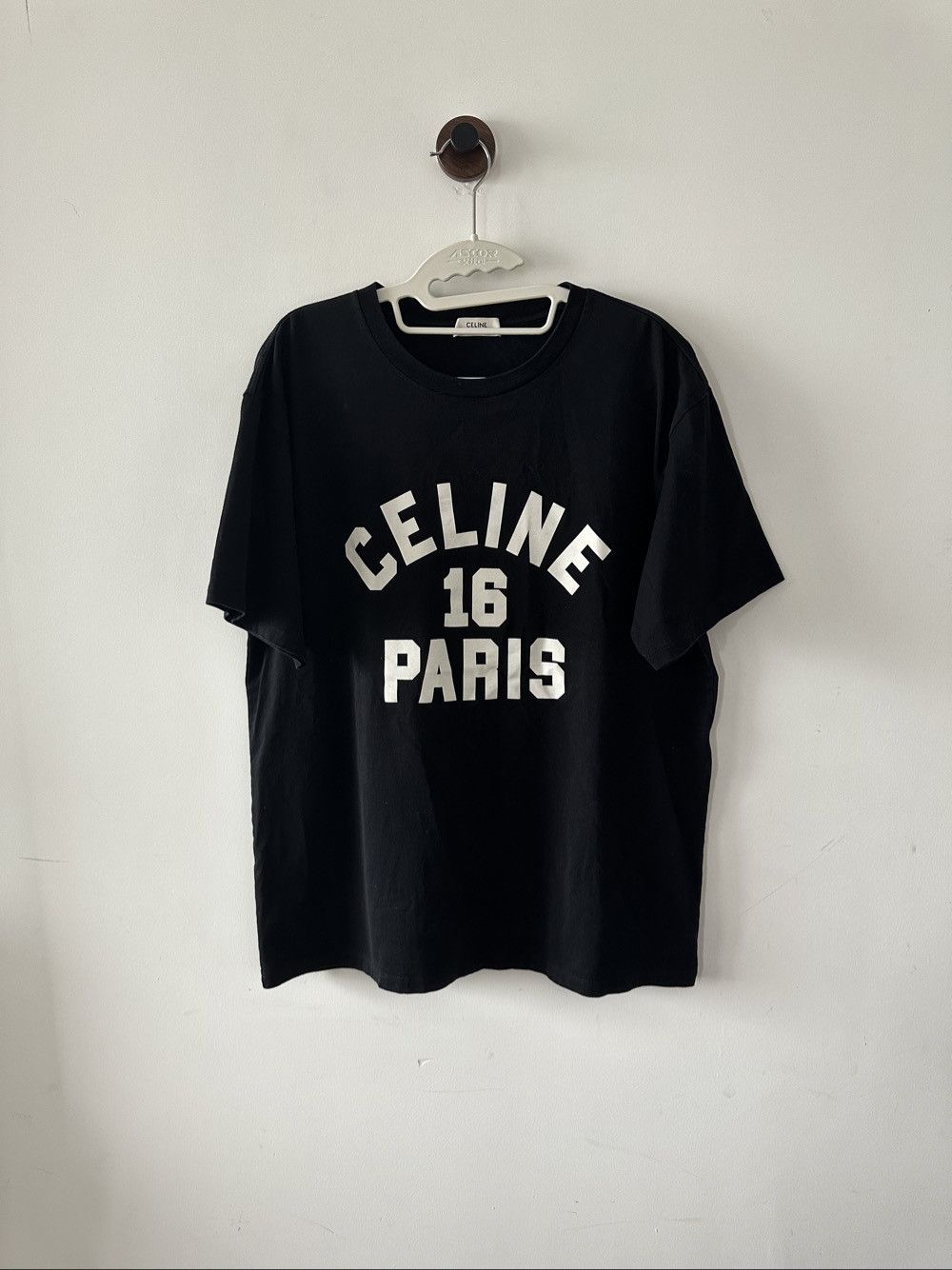 Celine Celine 16 Logo T-Shirt Size M Size US M / EU 48-50 / 2 - 1 Thumbnail
