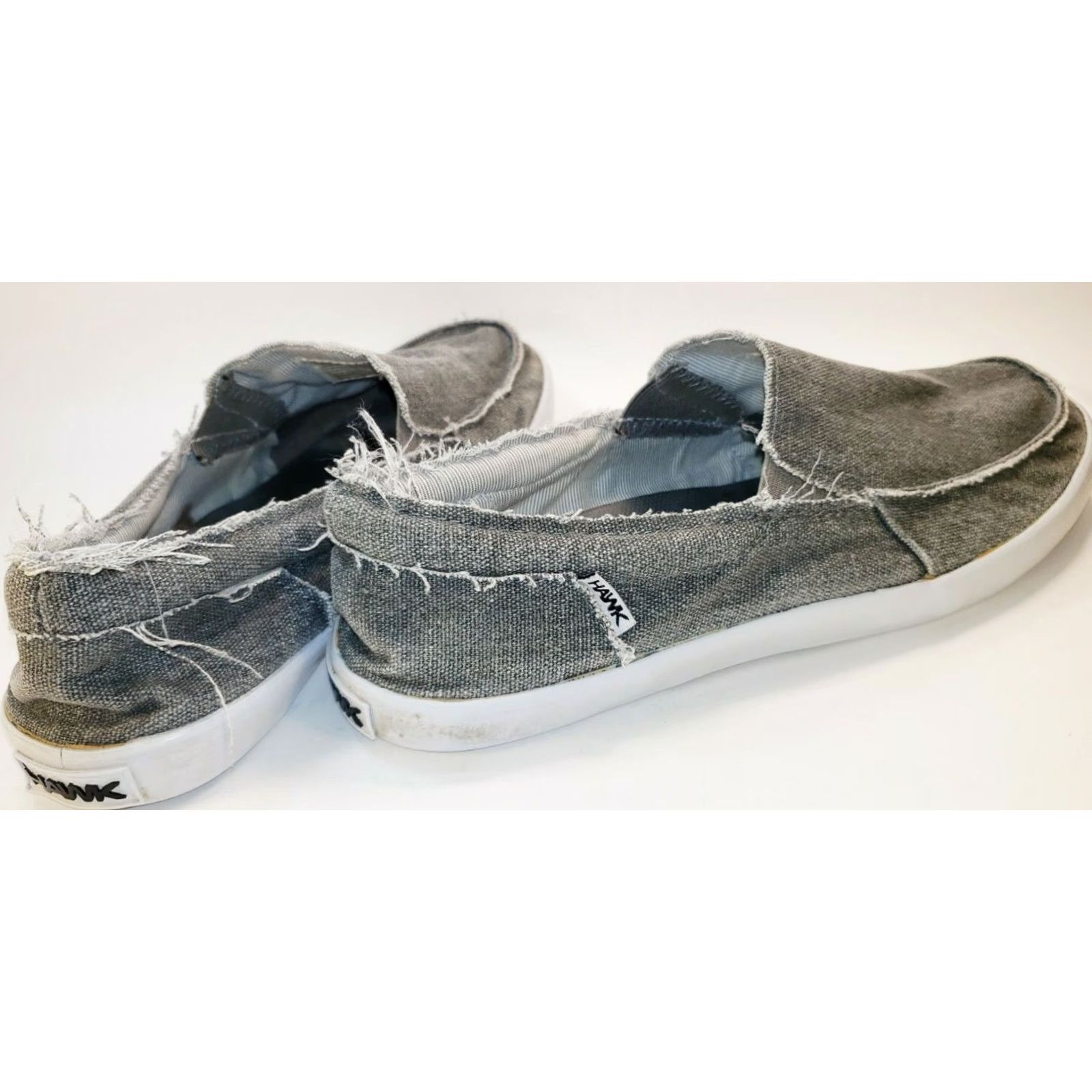 Vintage HAWK Men's Lifestyle Loafers Size 10.5M Gray Casual Slip-on Size US 11 / EU 44 - 6 Thumbnail