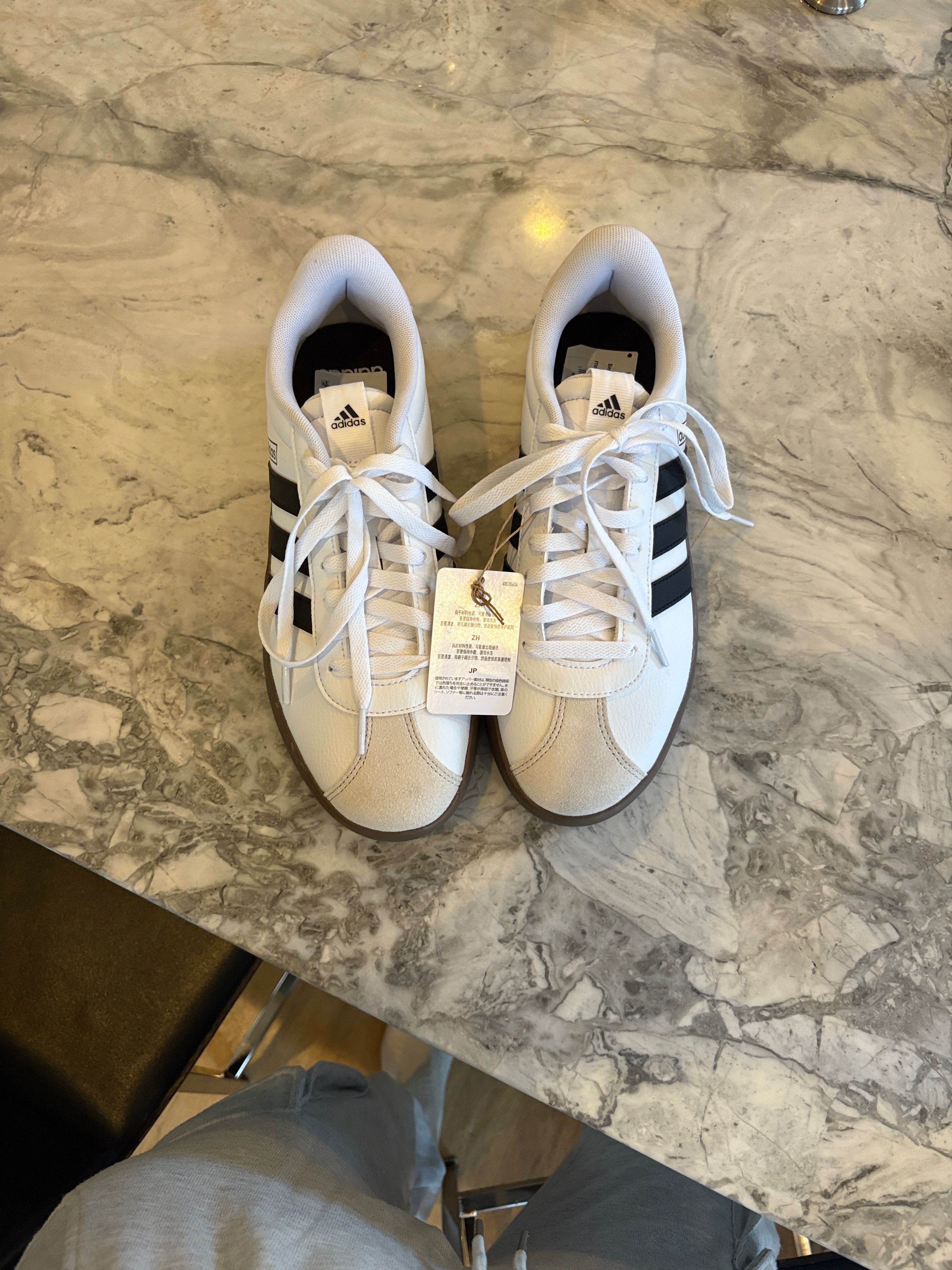 Adidas Adidas Classic VI 3 Court White and Black Size US 9.5 / IT 39.5 - 3 Thumbnail