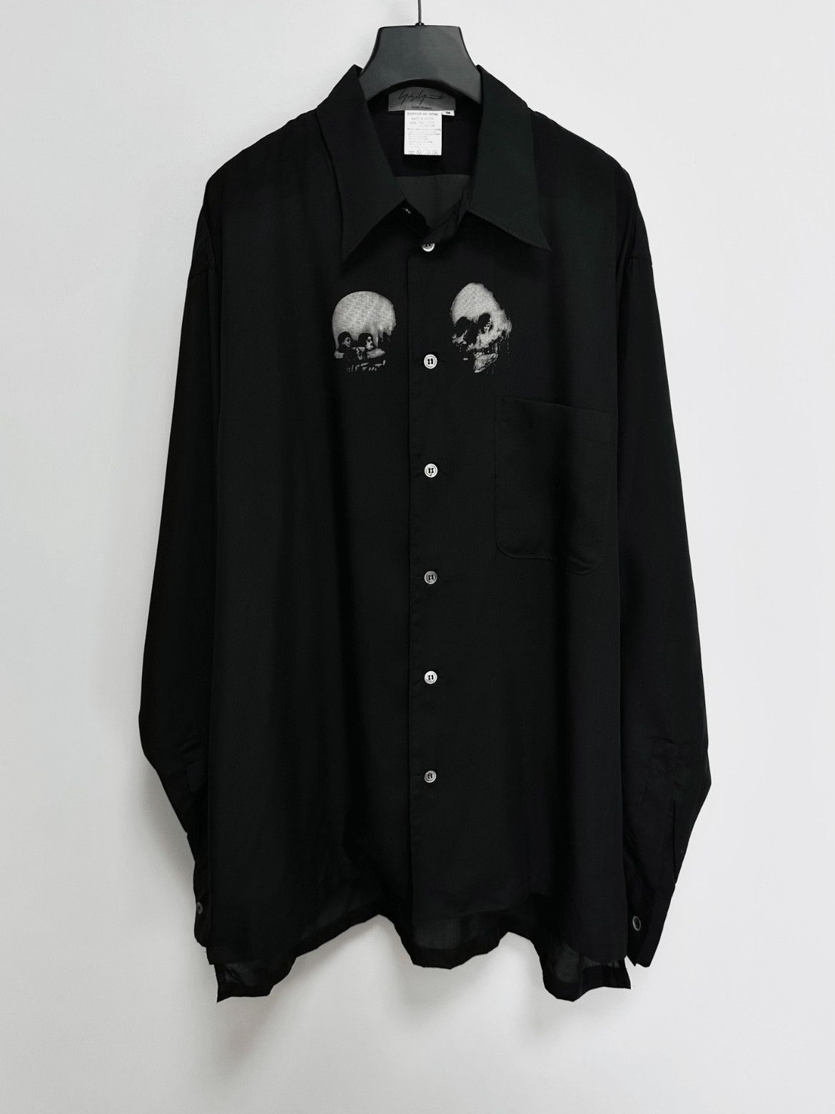 Yohji Yamamoto Yohji Yamamoto Pour Homme 94AW Painting & Skull Shirt Size US M / EU 48-50 / 2 - 1 Thumbnail