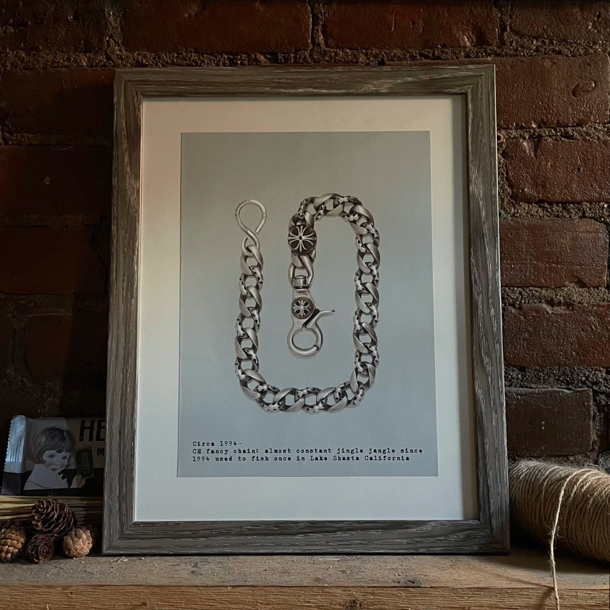 Chrome Hearts Chrome Hearts Circa 1994 Fancy Chain Poster Size ONE SIZE - 1 Thumbnail