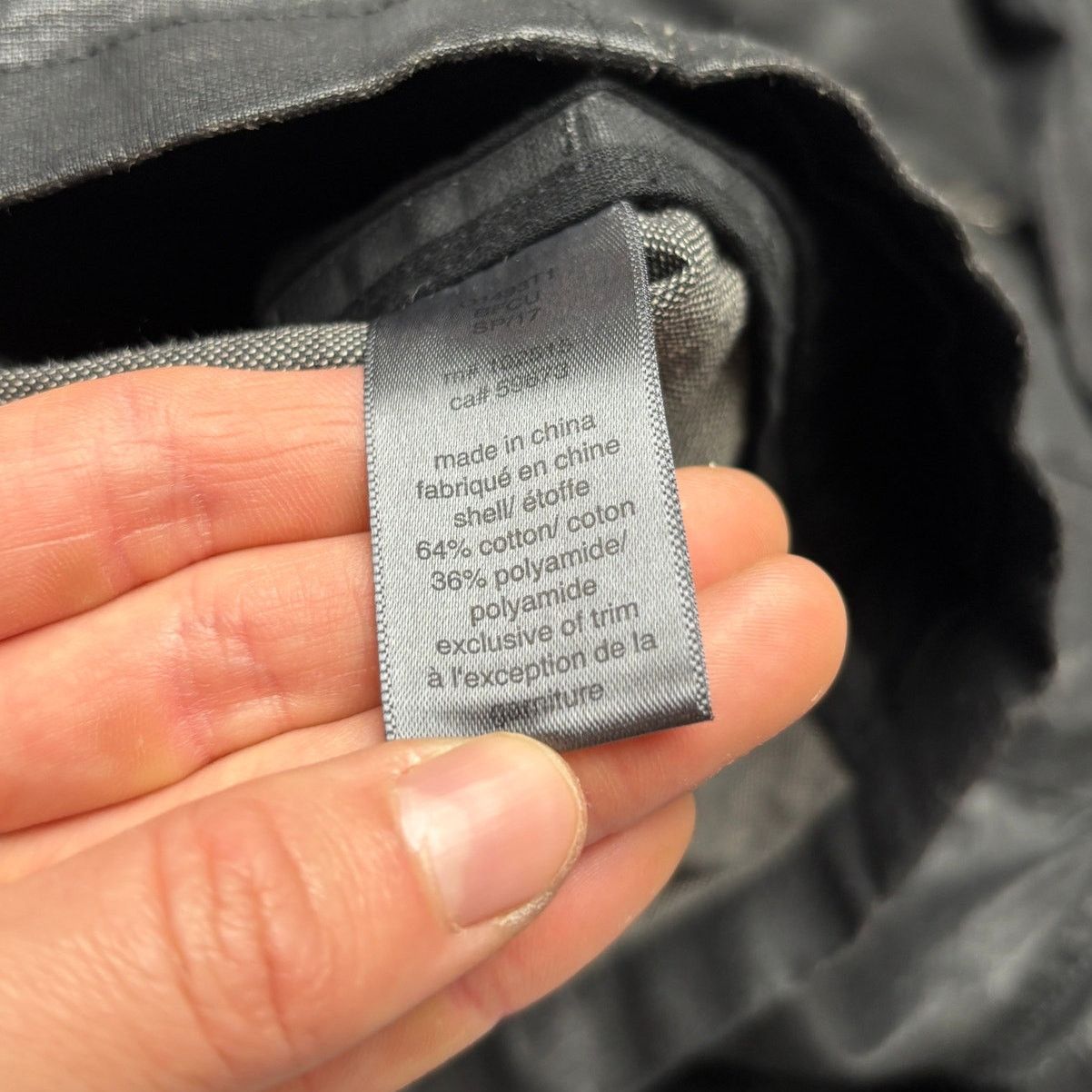 John Varvatos John Varvatos Coated Moto Jacket Men's 54 Quiet Luxury Size US L / EU 52-54 / 3 - 10 Thumbnail
