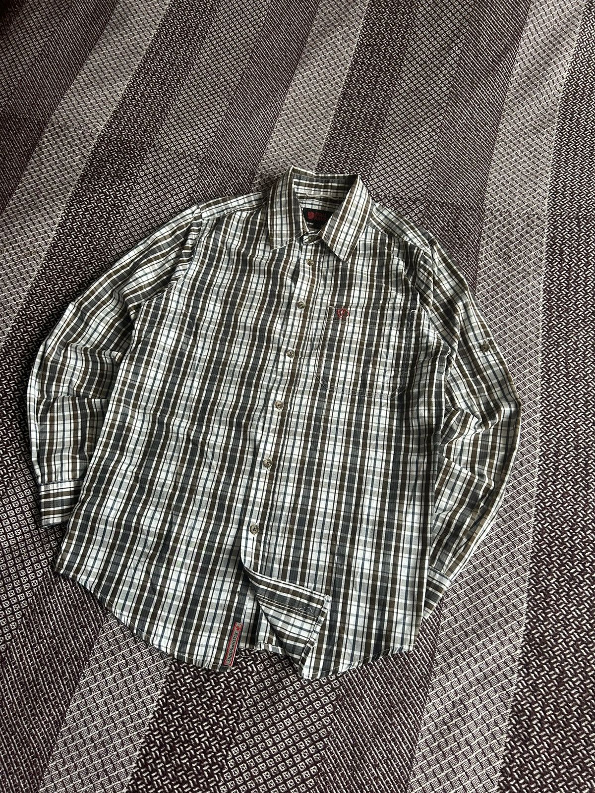 Fjallraven FjallRaven Equipment Outdoor Mens Shirt Striped Size Small Size US S / EU 44-46 / 1 - 3 Thumbnail