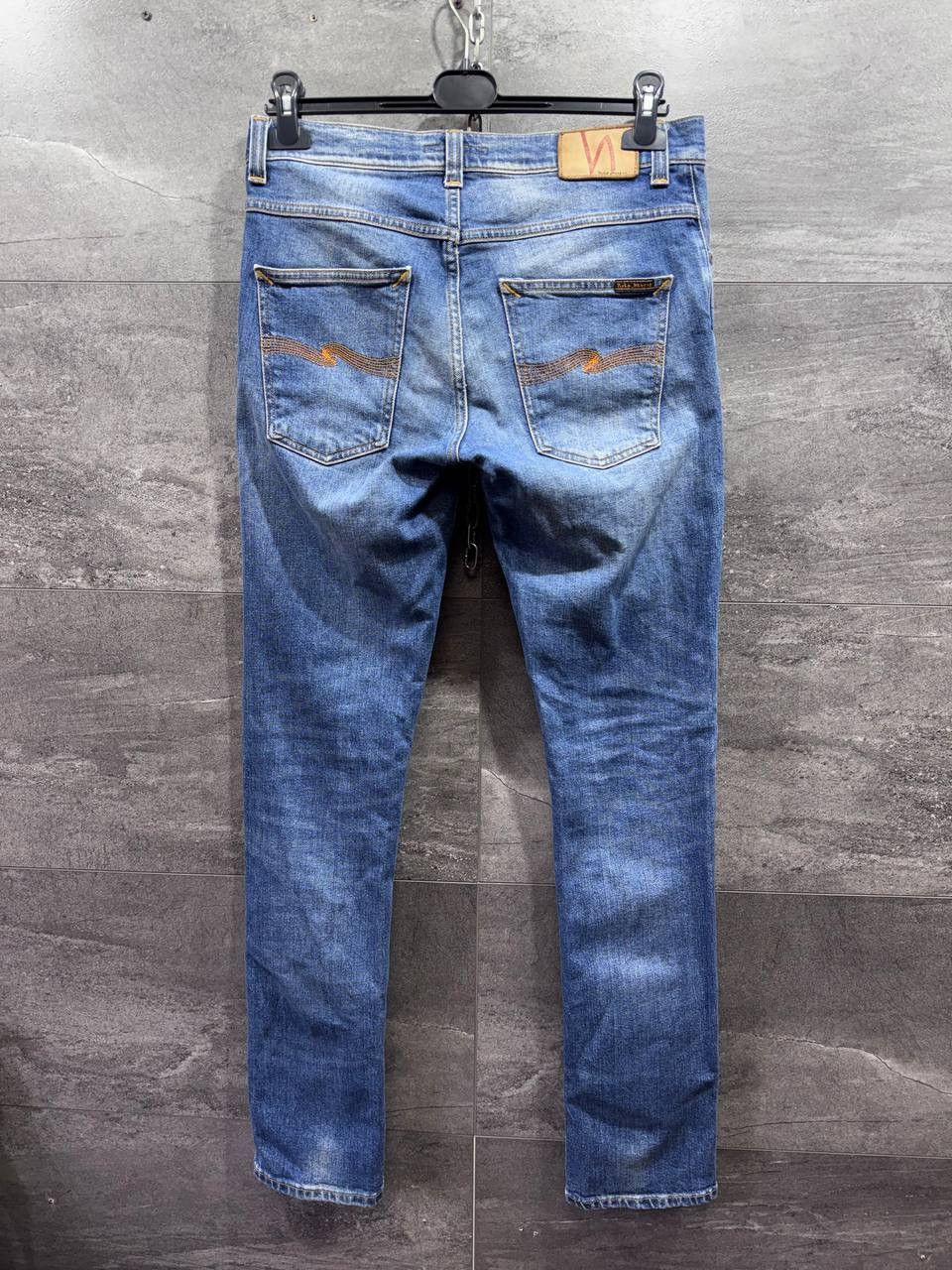 Nudie Jeans Nudie Jeans Slim Fit Denim Blue Fade Size 31 Size US 31 - 5 Thumbnail