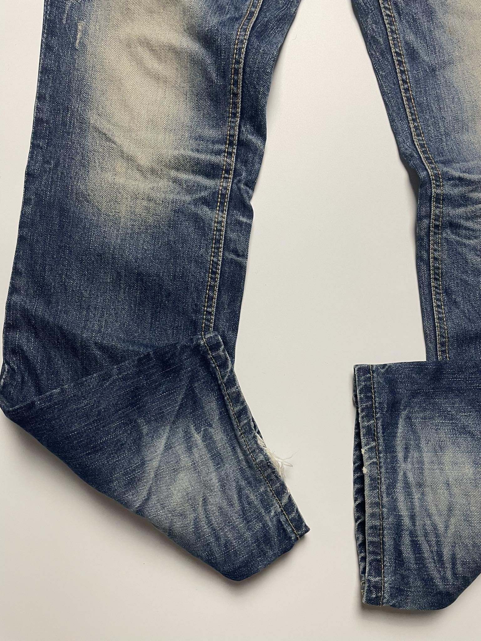 Japanese Brand × Vintage Vintage Lolita Embroidered Patch Jeans Size 30" / US 8 / IT 44 - 13 Thumbnail