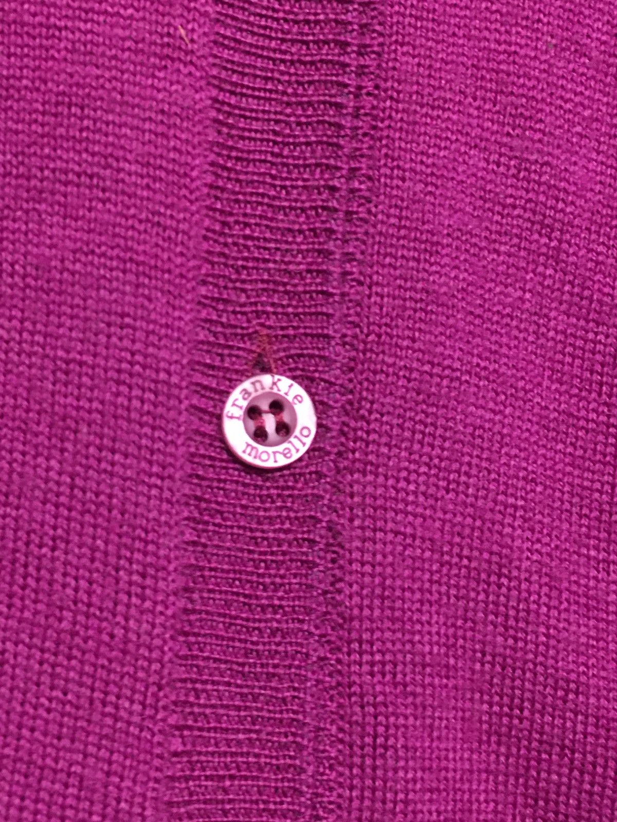 Frankie Morello Frankie Morello Milan Purple Wool Designer Sweater Size L Size L / US 10 / IT 46 - 6 Thumbnail