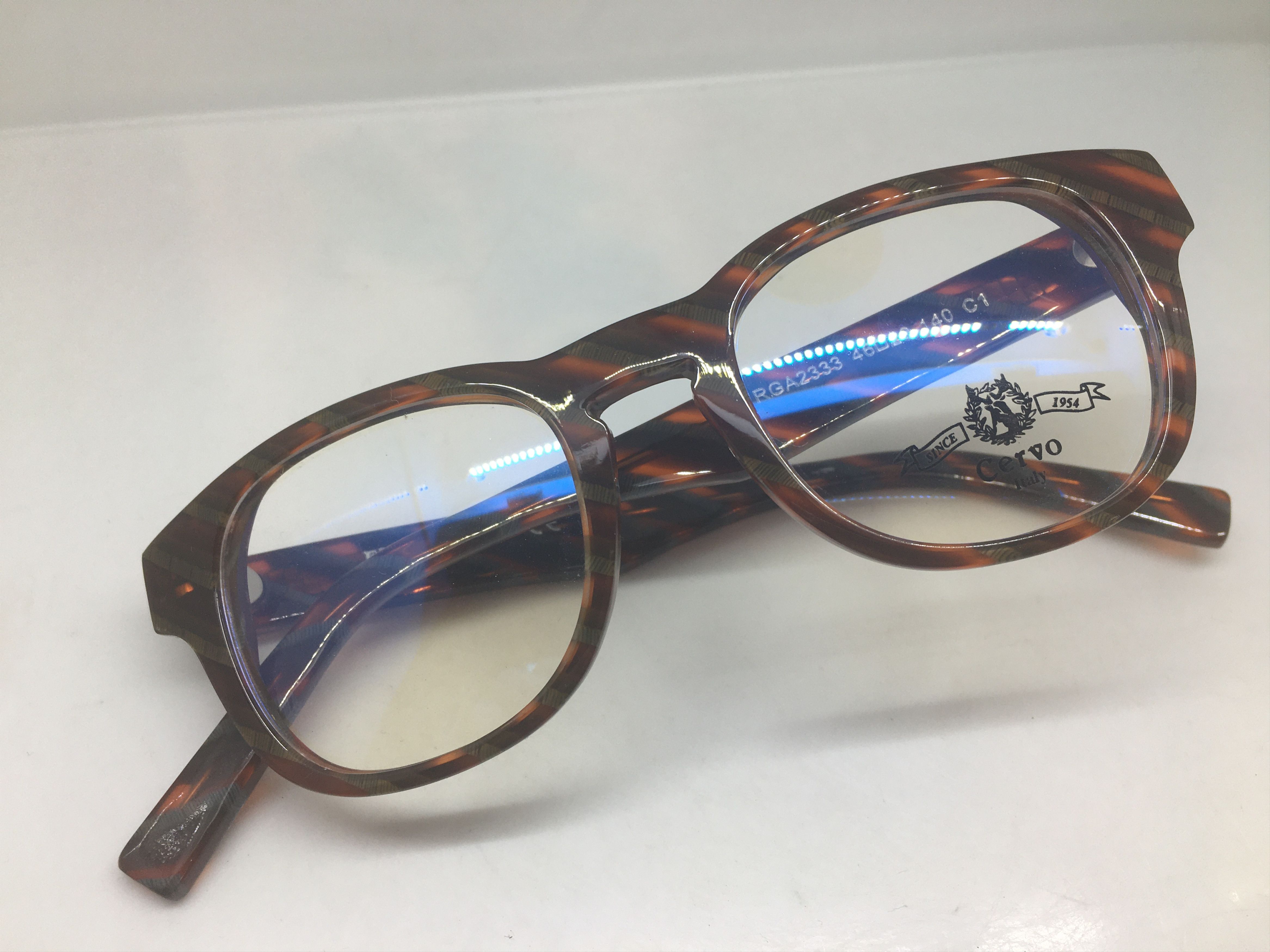 Other EYECRAFT Red Brown Key Hole Eyeglasses Frame Size ONE SIZE - 5 Thumbnail