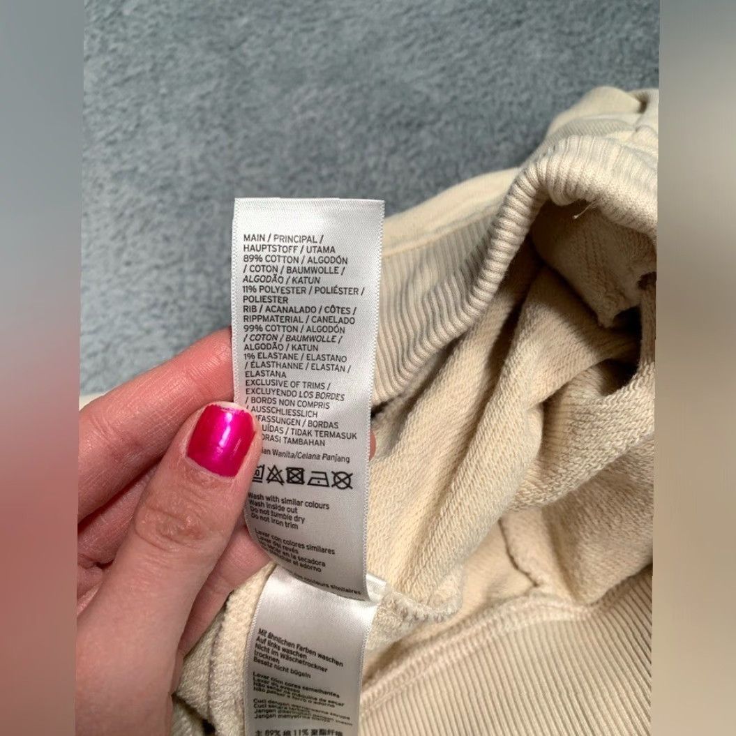 Ivy Park Ivy Park Beyoncé Cream XS Cropped Joggers Pants Track Pants Women XS Cream Ivy Park Beyoncé Track Pants Pants Womens XS Cropped Joggers Cream Size 26" / US 2 / IT 38 - 6 Thumbnail