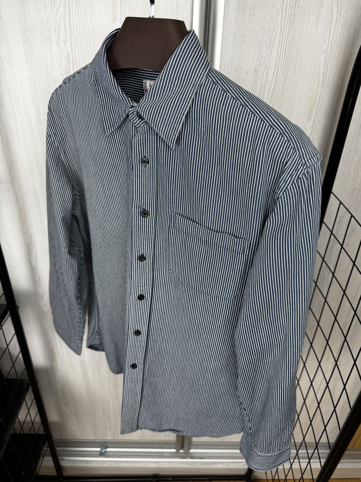 Japanese Brand BC Factory Japanese Western Cowboy striped shirt Size US M / EU 48-50 / 2 - 6 Thumbnail