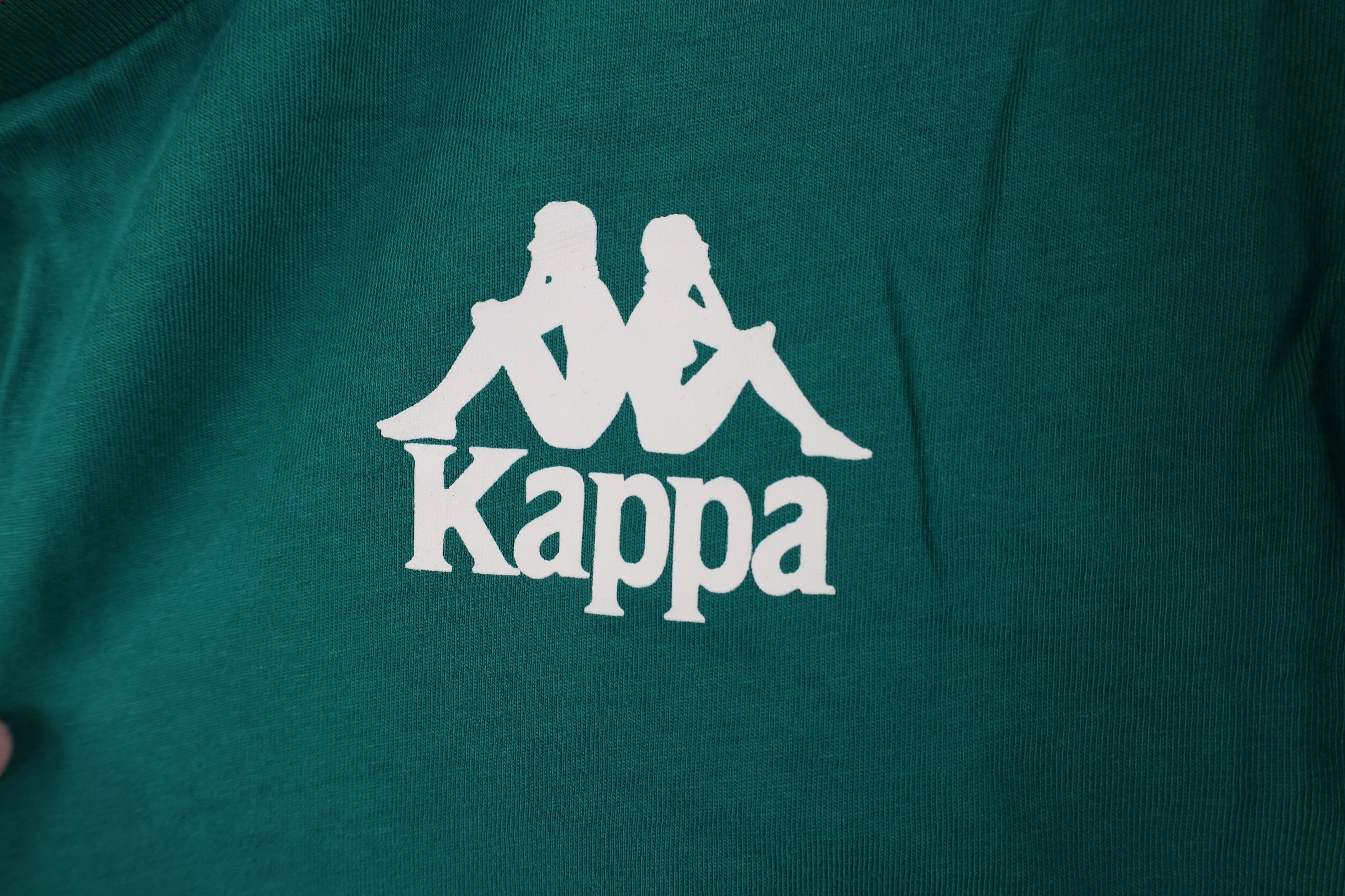Kappa × Vintage Vintage Kappa Soccer Spell Out Long Sleeve T-Shirt Green Size US L / EU 52-54 / 3 - 5 Thumbnail