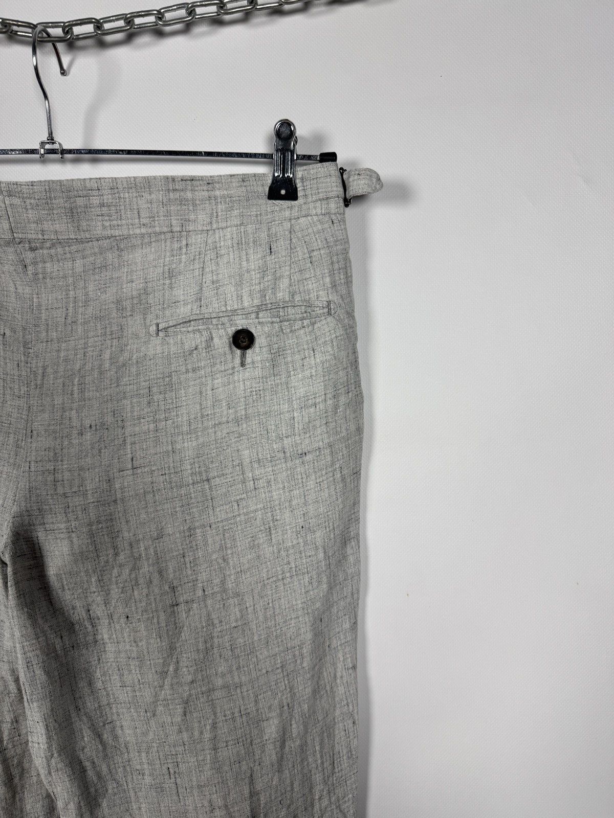 Suitsupply SuitSupply Bretwood Pure Linen Pants Tessuti Sondrio Size 46 Size US 32 / EU 48 - 12 Thumbnail