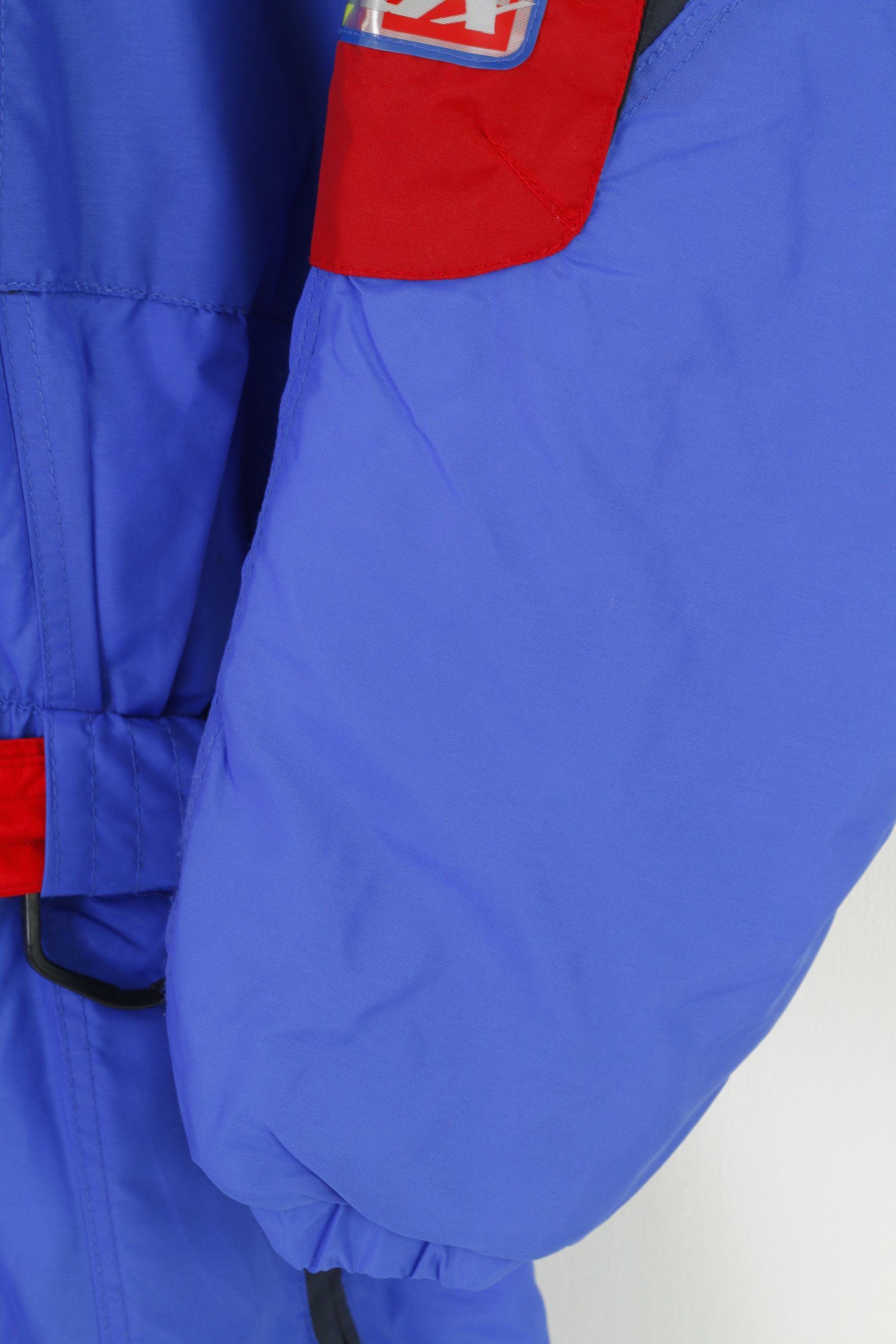 Vintage NEW Addax Men L Ski Suit Full Zipper Blue Belt Padded 0769 Size US 34 / EU 50 - 3 Thumbnail
