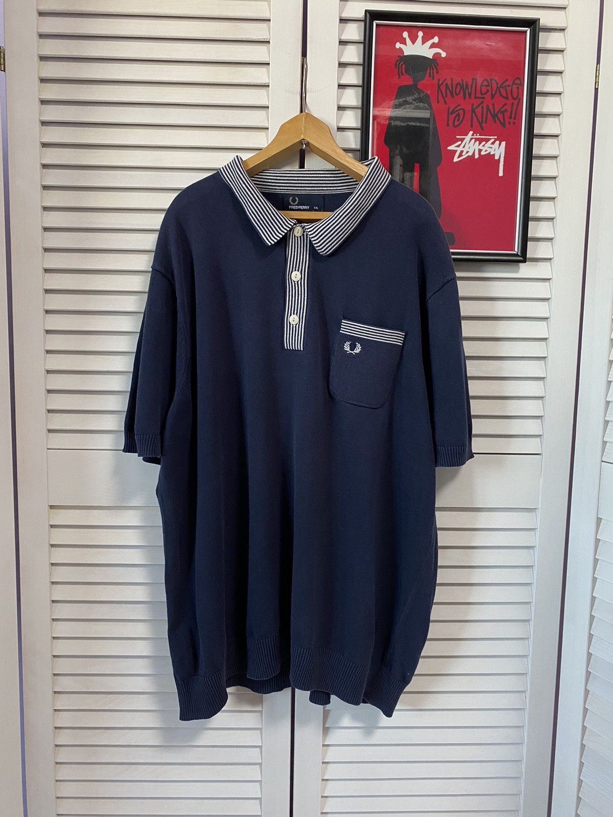 Polo Shirt Rugby Fred Perry Logo TechWear Rubber Elastic Hem
