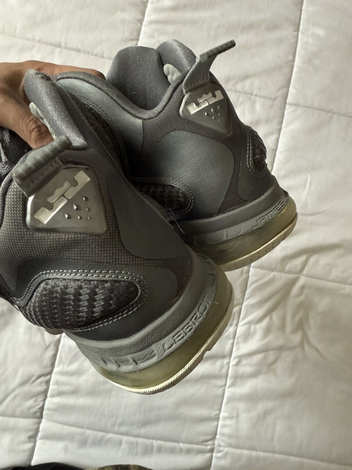 Nike 2012 Nike LeBron 9 “Cool Grey” Size US 10 / EU 43 - 12 Thumbnail