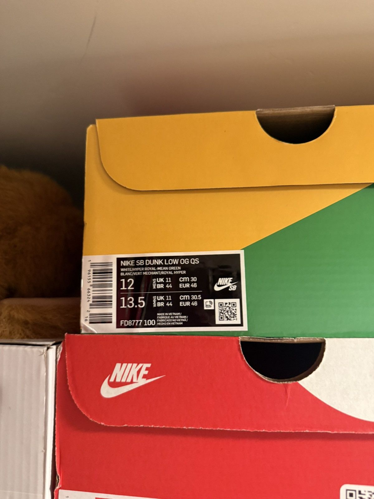 Nike Nike sb ebay dunk low(sandy bodecker) Size US 12 / EU 45 - 6 Thumbnail