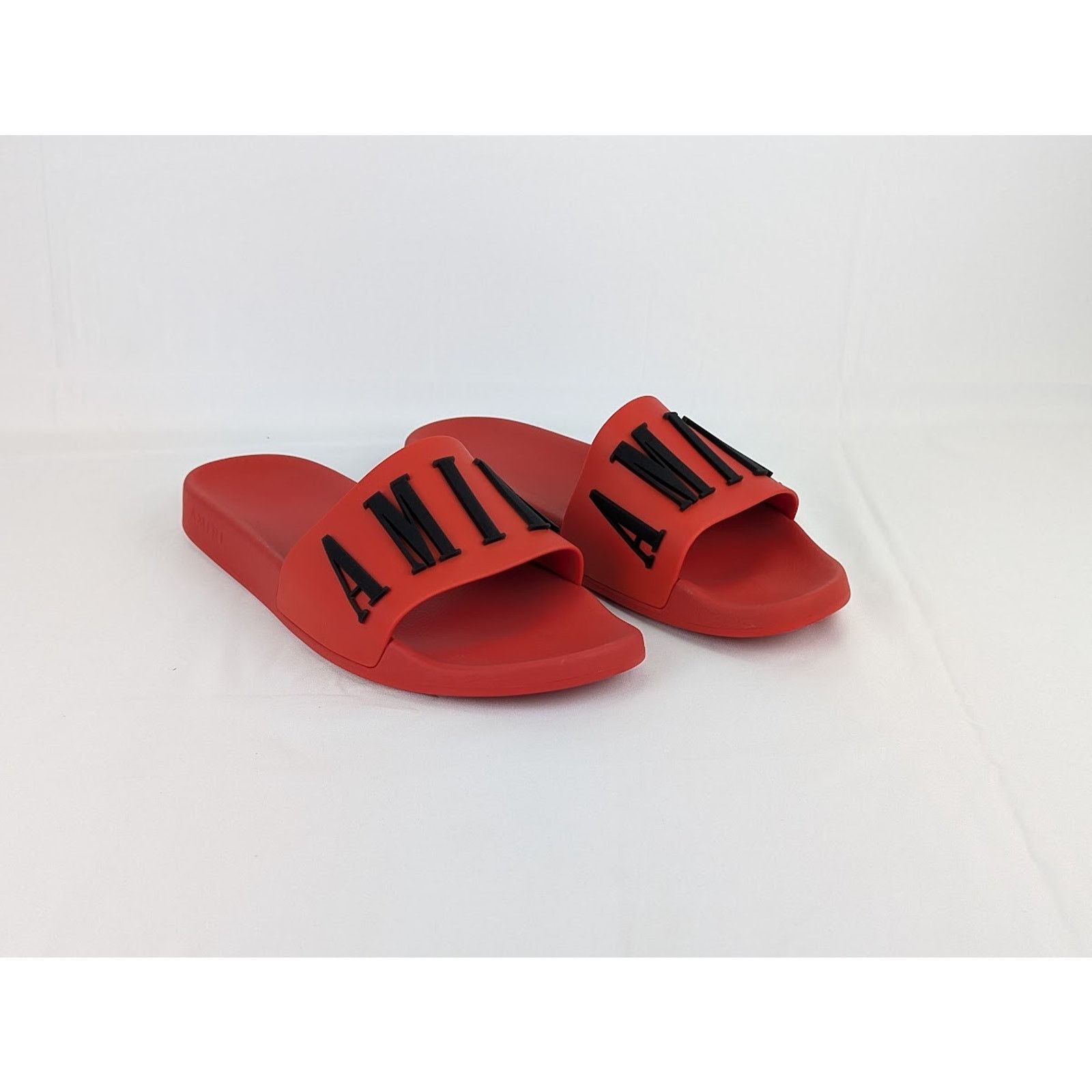 Amiri o1rshd1 Q: 2 / Logo Pool Slide in Red/Black Size US 8 / EU 41 - 5 Thumbnail