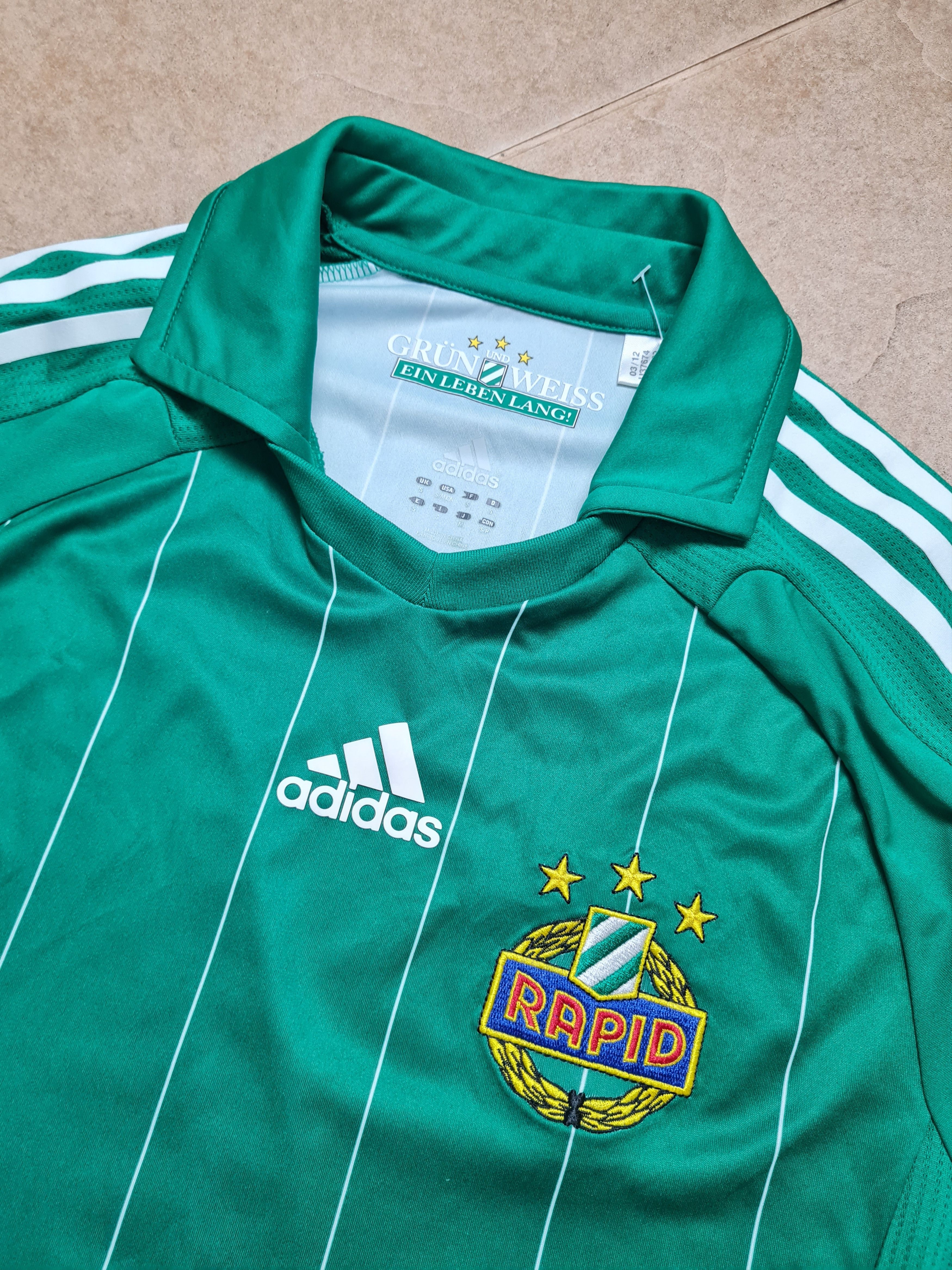 Adidas Adidas SK Rapid Wien Home Football Shirt SABITZER #24 Size US S / EU 44-46 / 1 - 24 Thumbnail