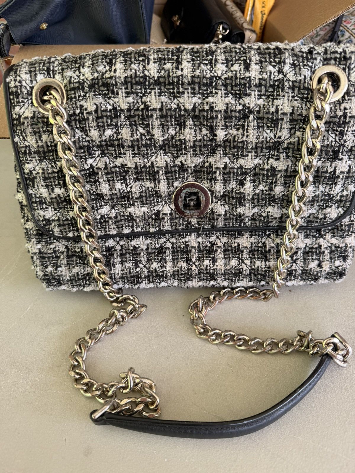 Kate Spade Kate Spade Natalia Tweed Size ONE SIZE - 1 Thumbnail