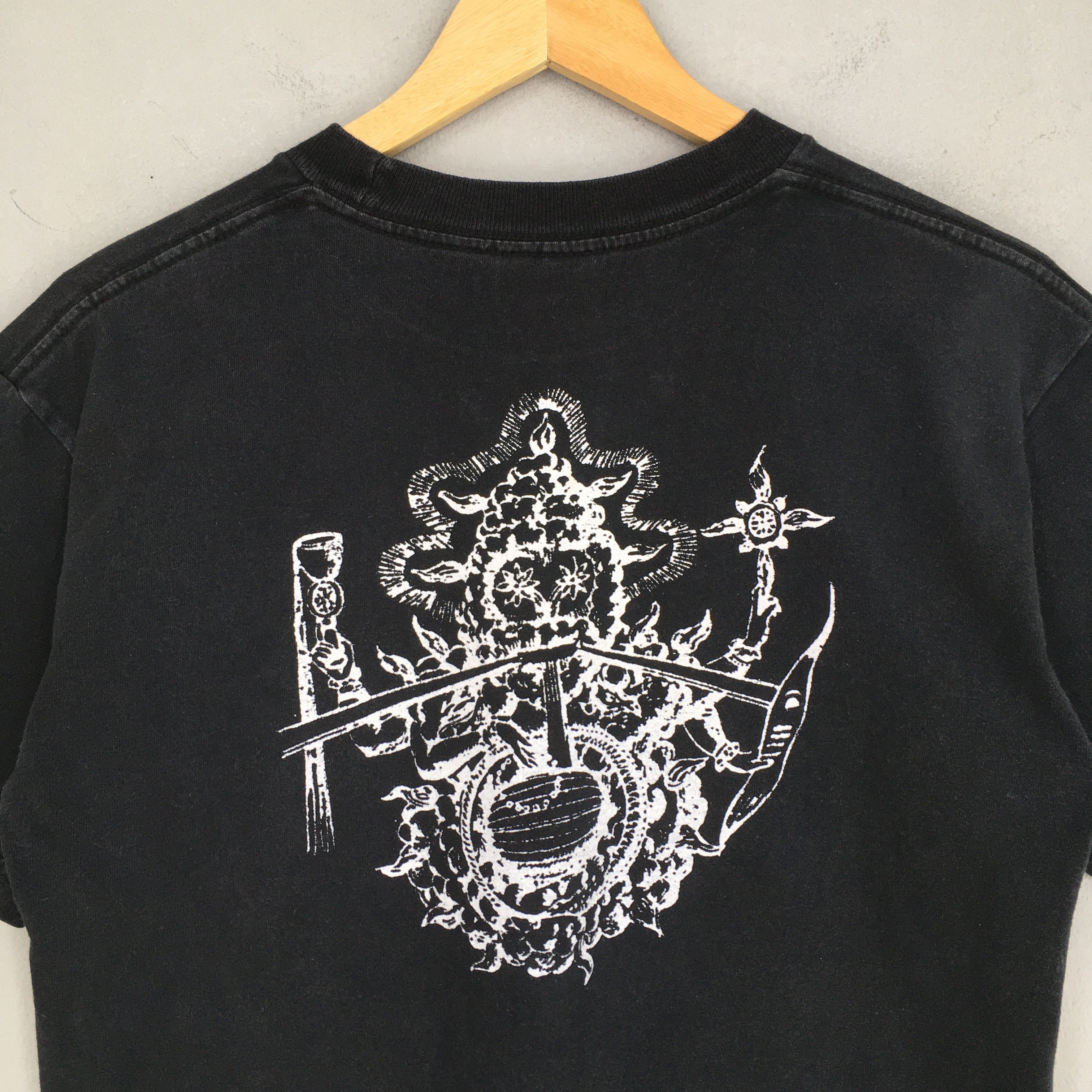 Band Tees × Vintage Vintage 90's The Doors Break On Through Tshirt Medium Size US M / EU 48-50 / 2 - 6 Thumbnail