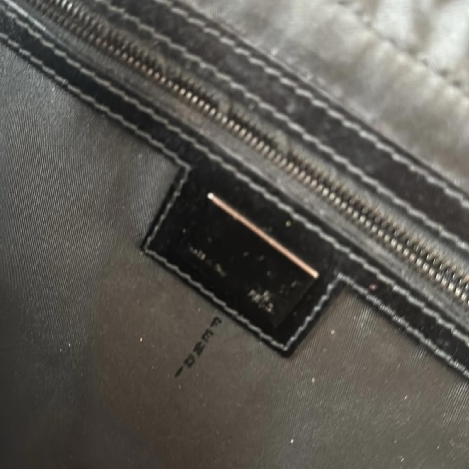 Fendi Black Fendi Zucchino Bauletto Bag Size ONE SIZE - 3 Thumbnail