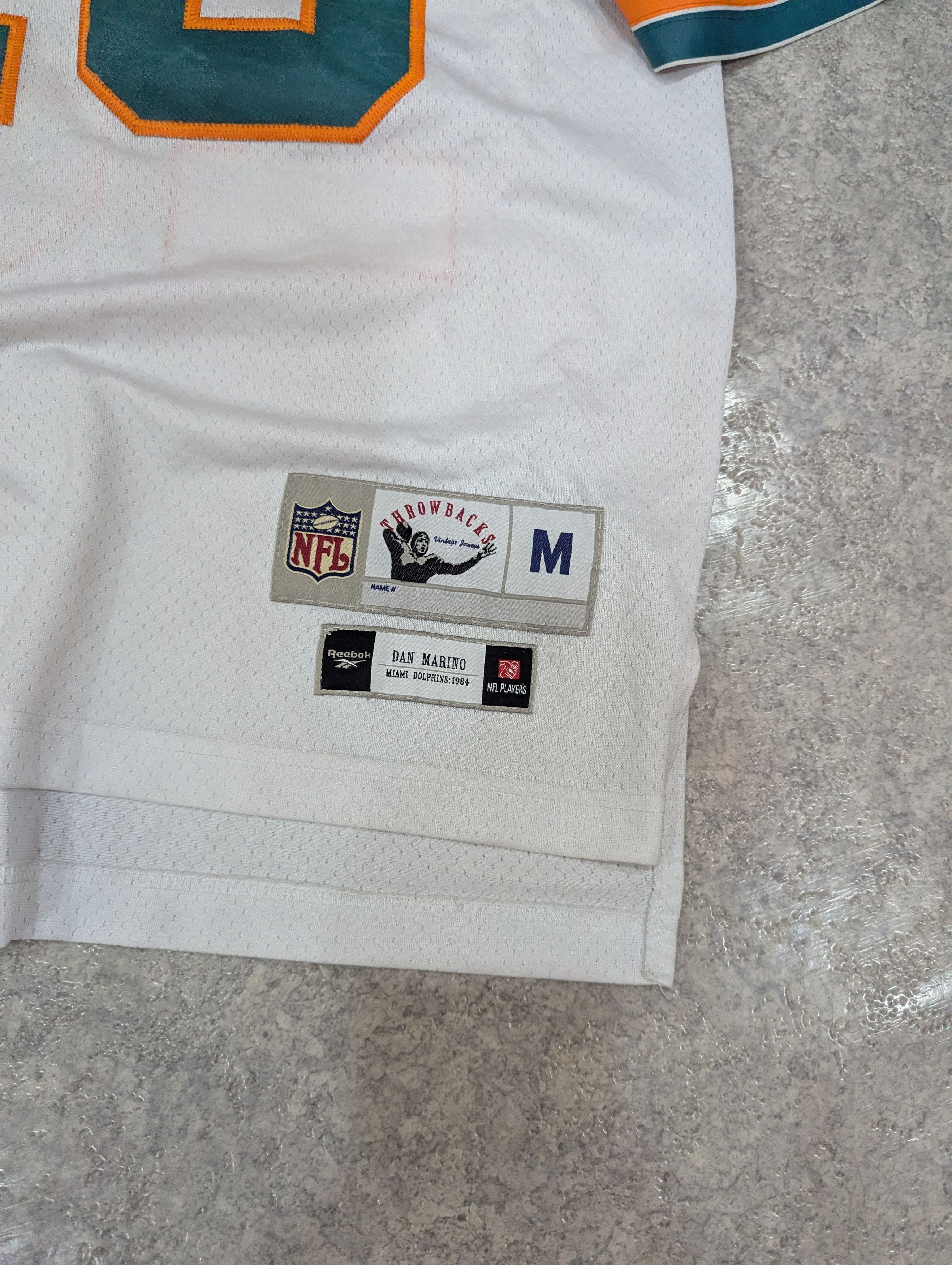 Reebok VTG Miami DOLPHINS x Dan Marino Size US M / EU 48-50 / 2 - 5 Thumbnail
